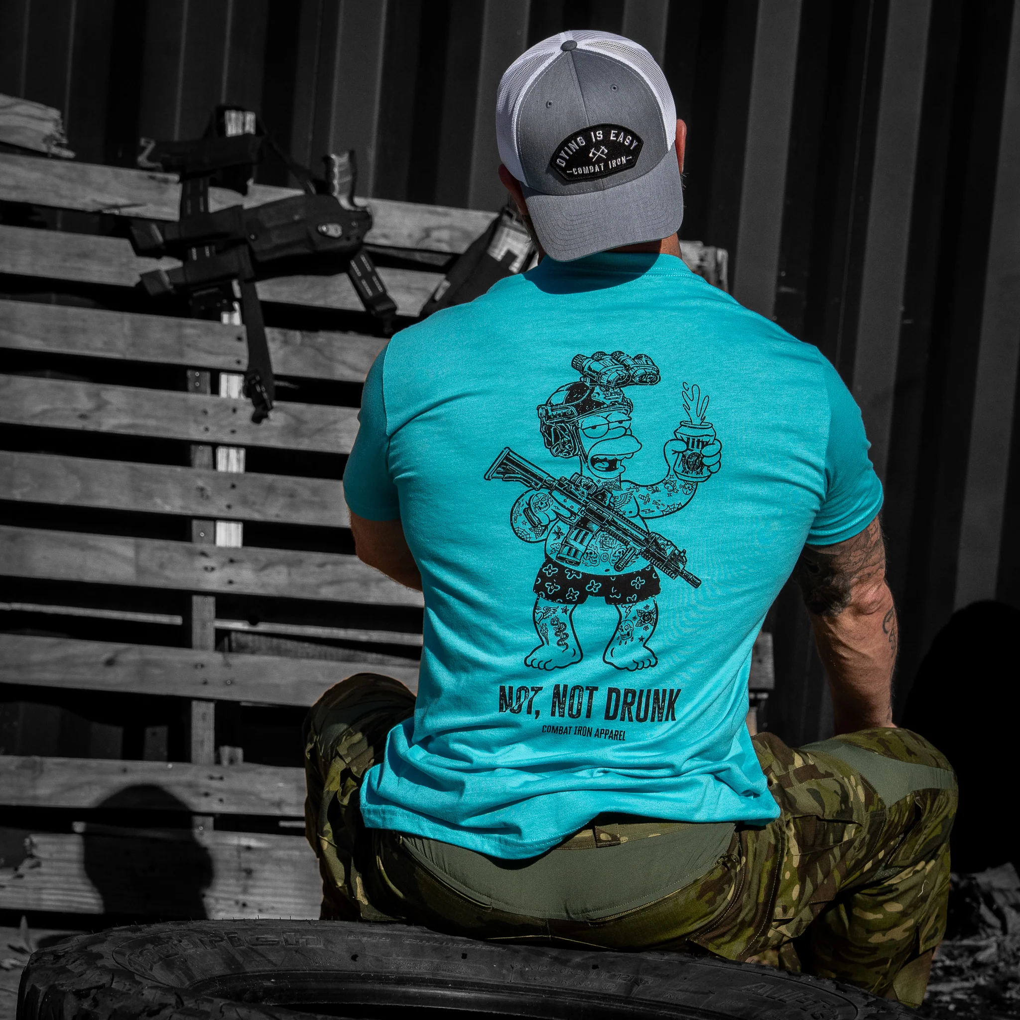 Not, Not Drunk Men's T-Shirt - Image 16