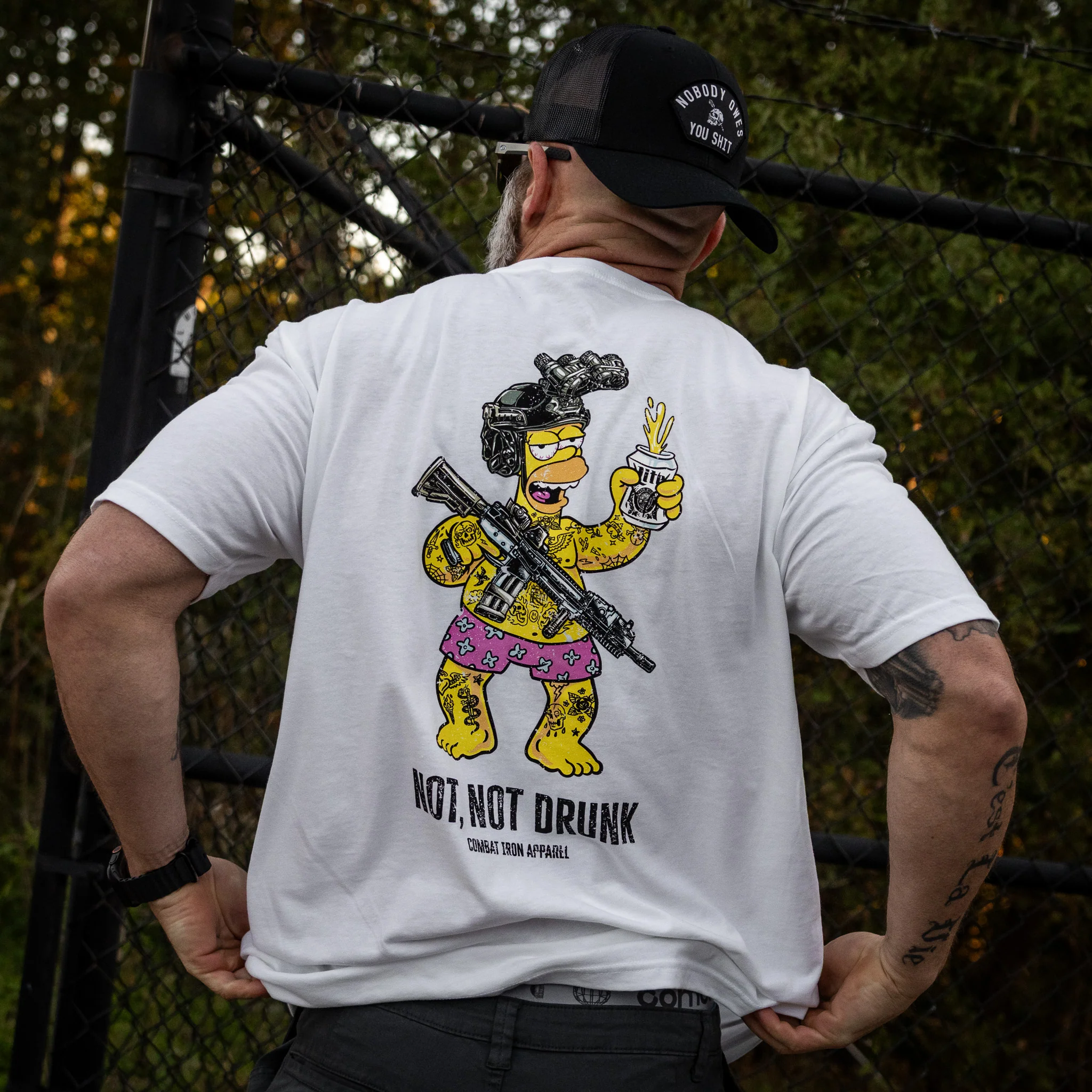 Not, Not Drunk Men's T-Shirt - Image 5