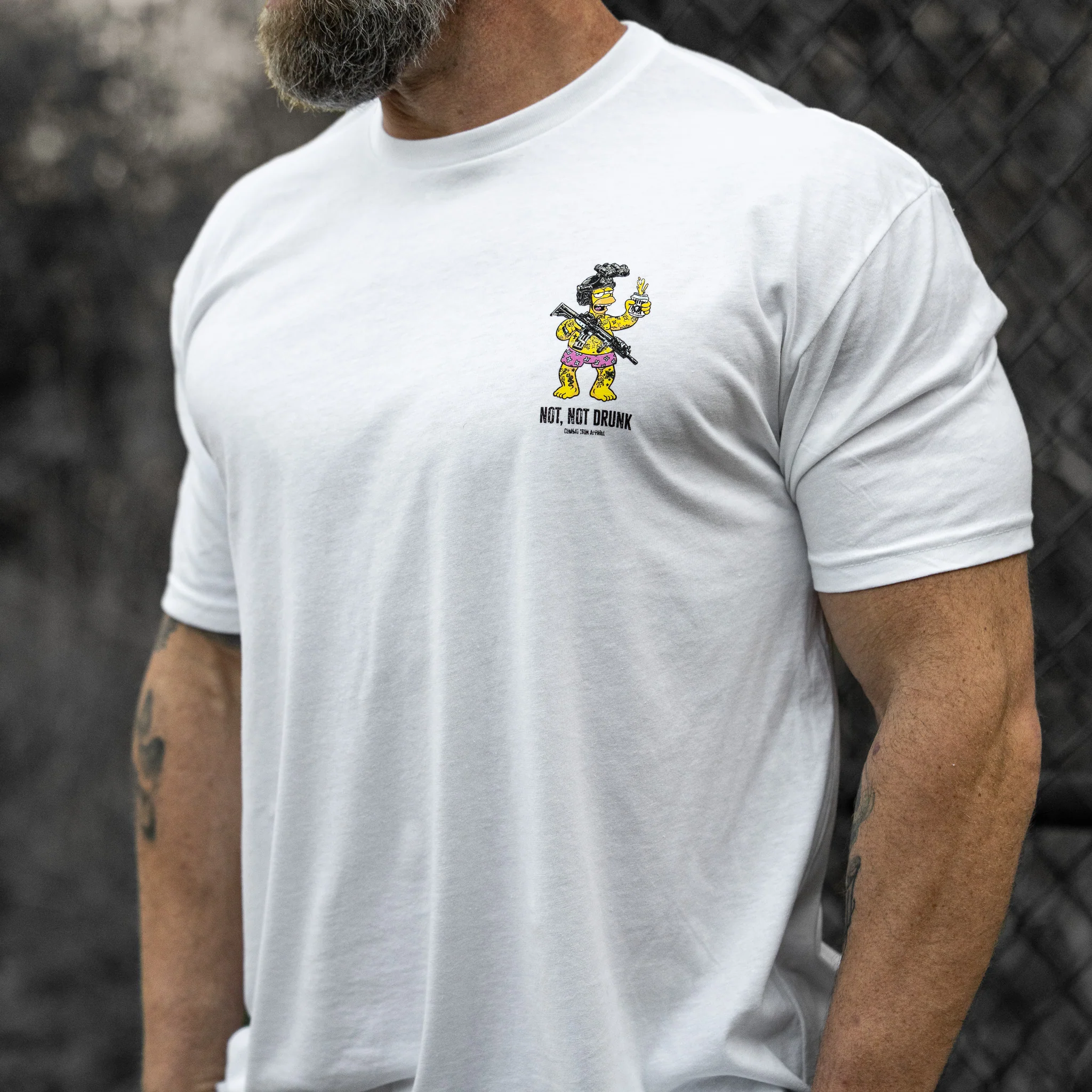 Not, Not Drunk Men's T-Shirt - Image 6