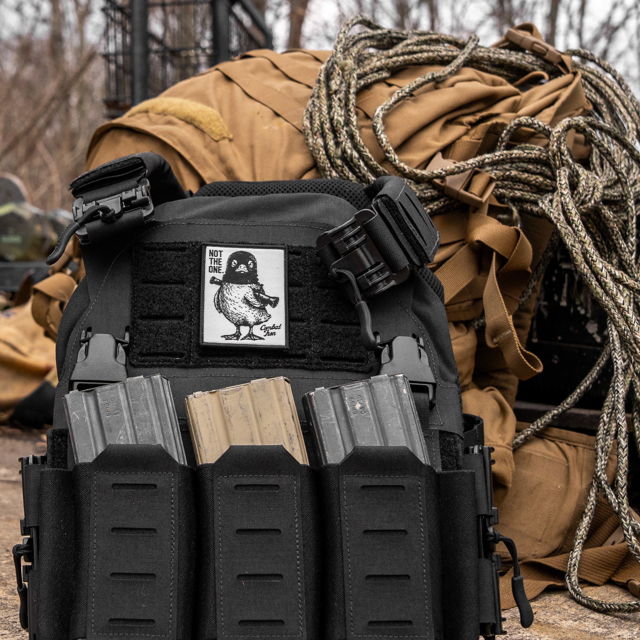 Not The One Velcro Patch - Image 2