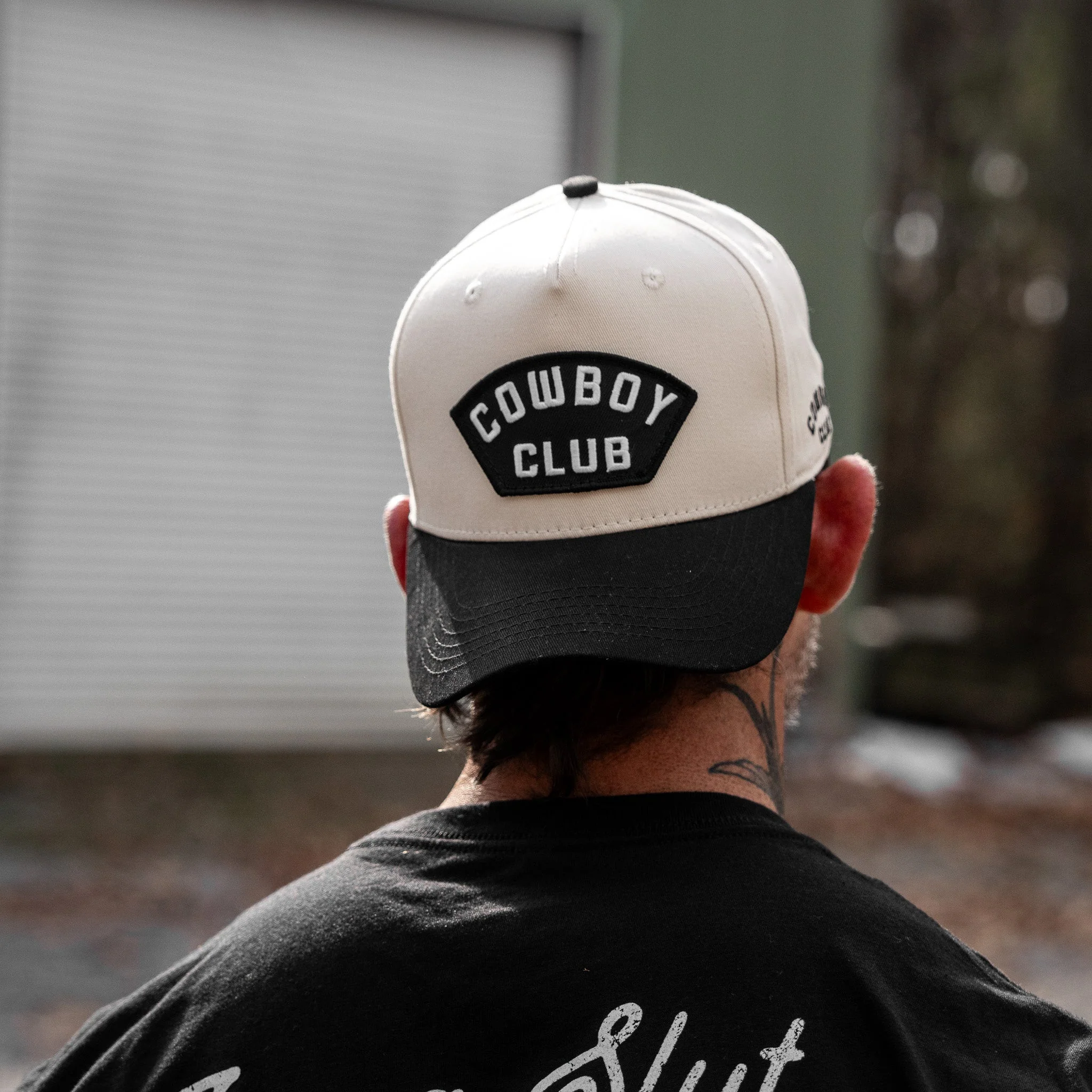 Official Cowboy Club Patch 5 Panel Workhorse Snapback - Image 7