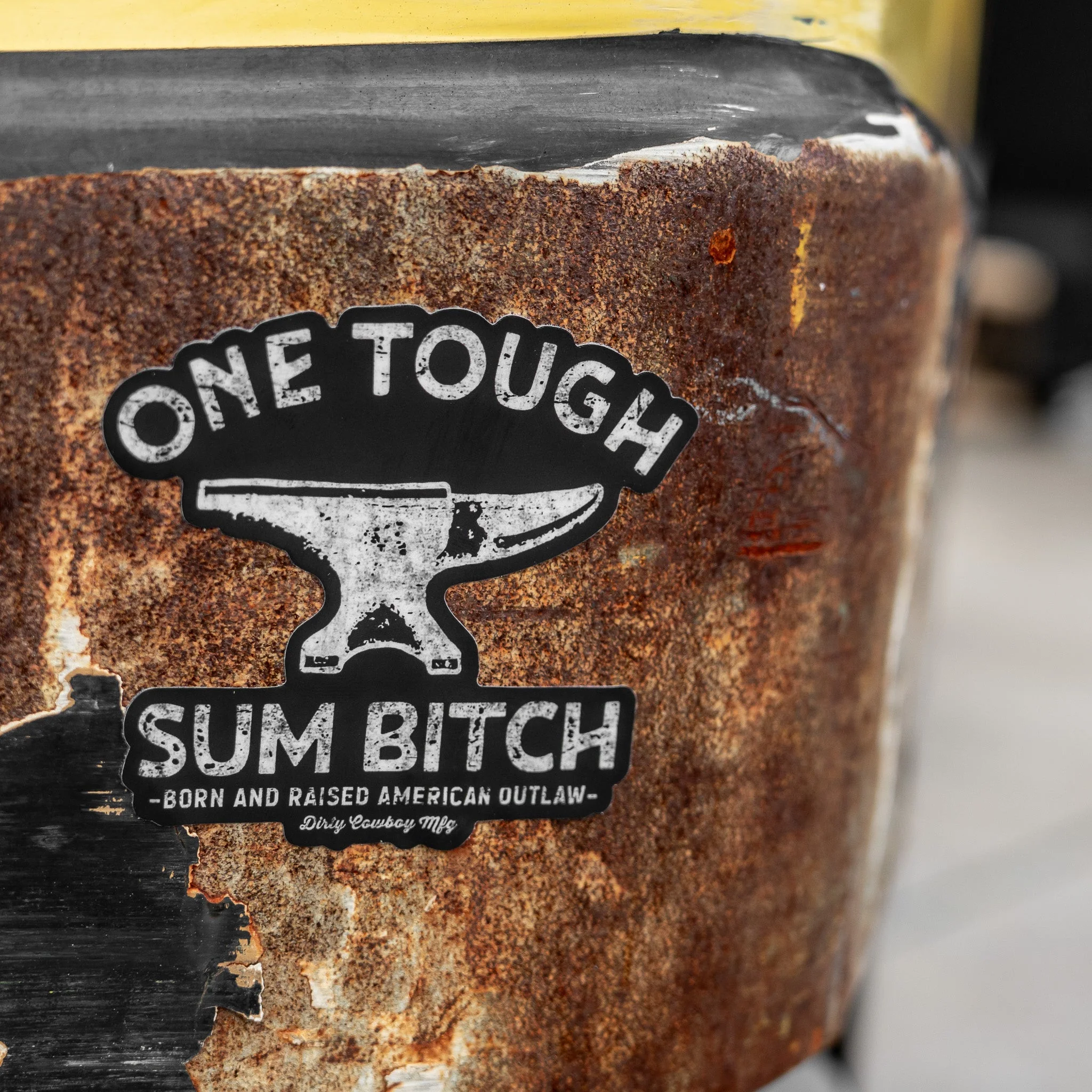 One Tough Sum Anvil Decal - Image 3