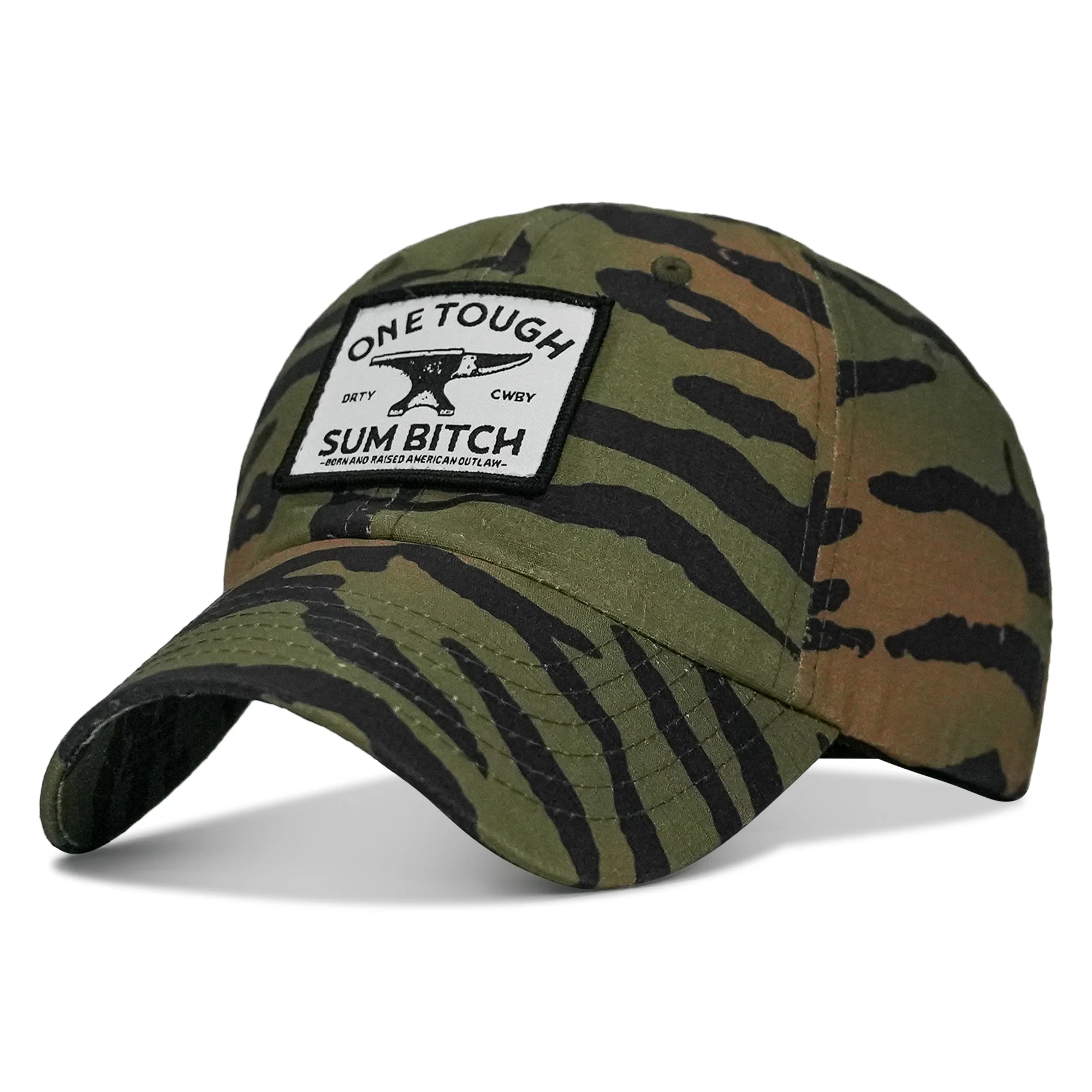 One Tough Sum B Patch Ripstop Low Profile Hat - Image 5