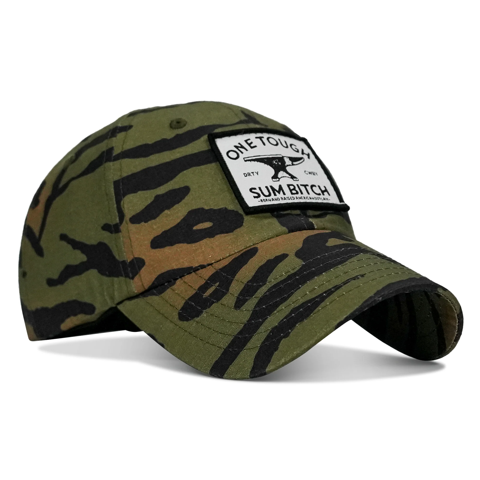 One Tough Sum B Patch Ripstop Low Profile Hat - Image 7