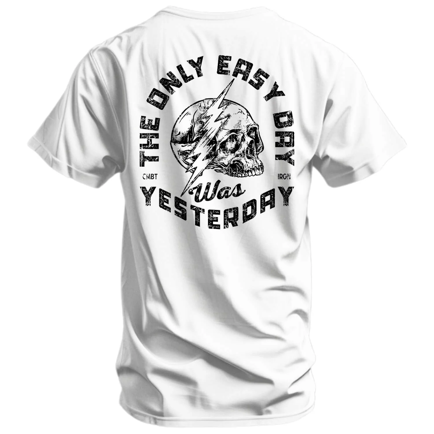 Only Easy Day Was Yesterday Skull Men's T-Shirt - Image 18