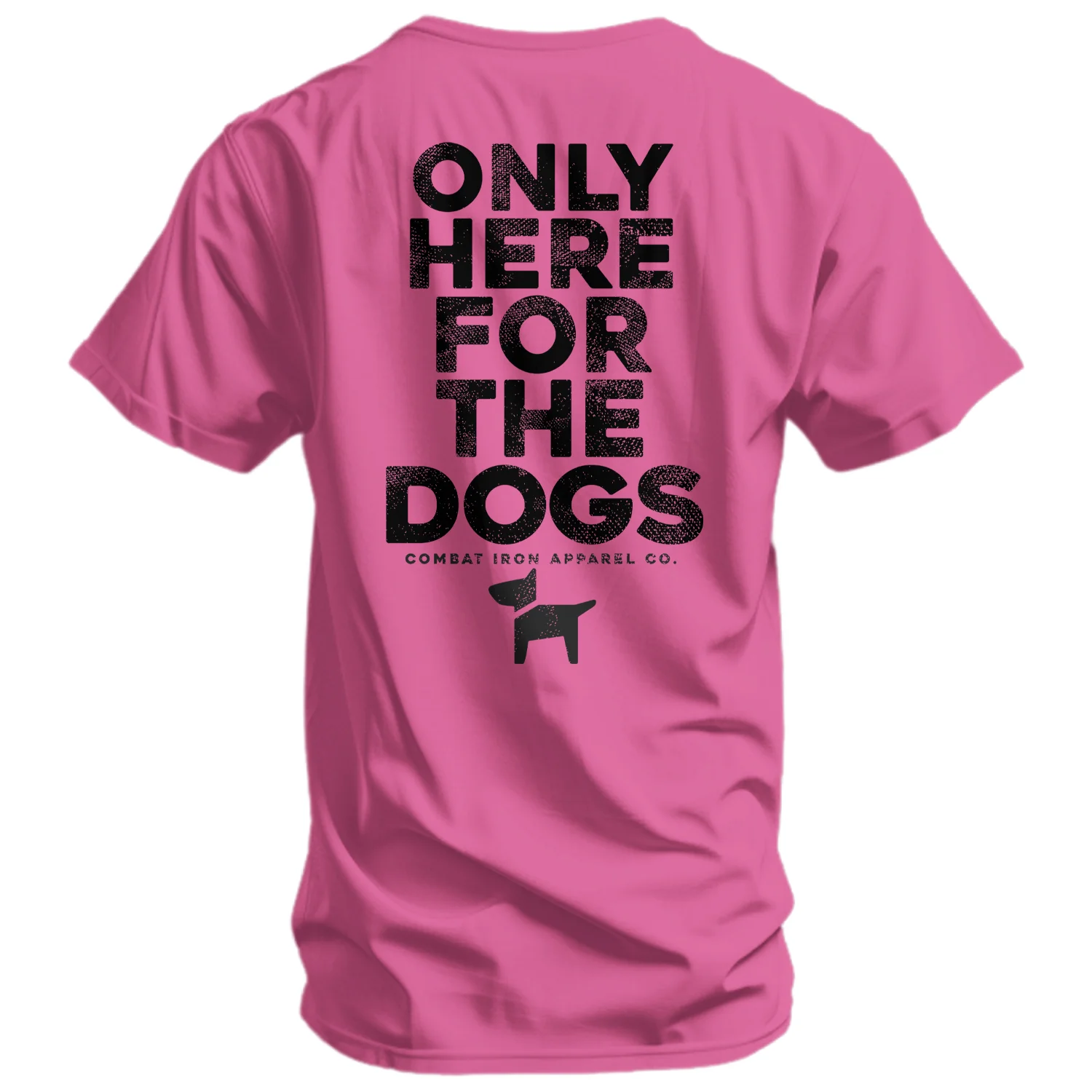 Only Here For The Dogs Men's T-Shirt - Image 3