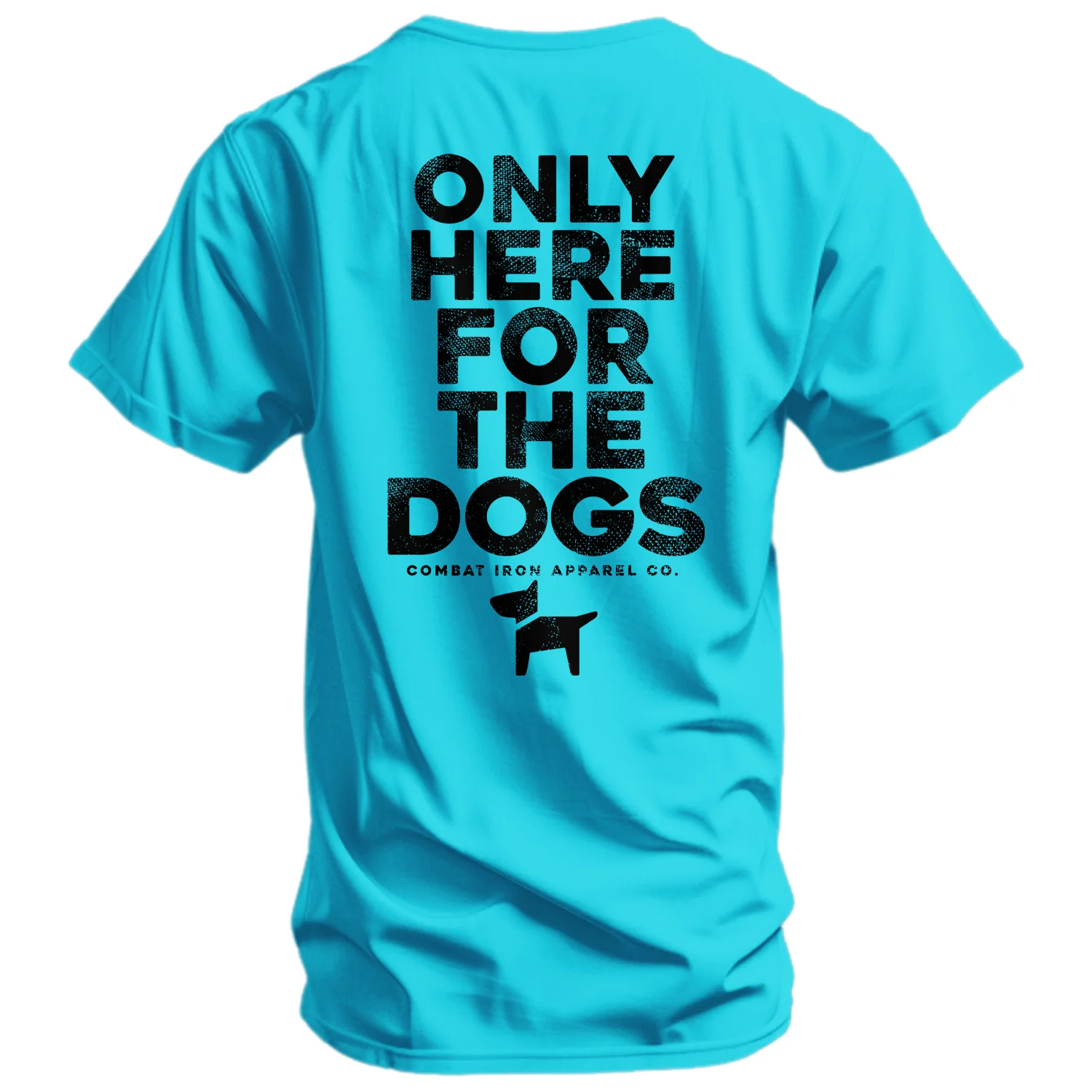 Only Here For The Dogs Men's T-Shirt - Image 7