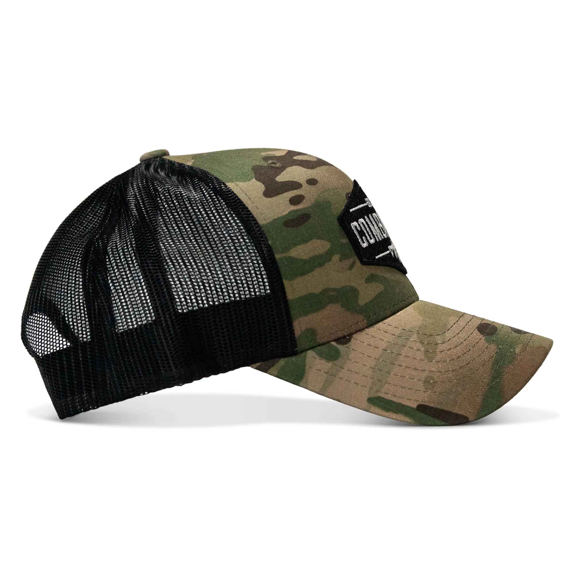 Original AR Black Patch Snapback Hat - Image 15