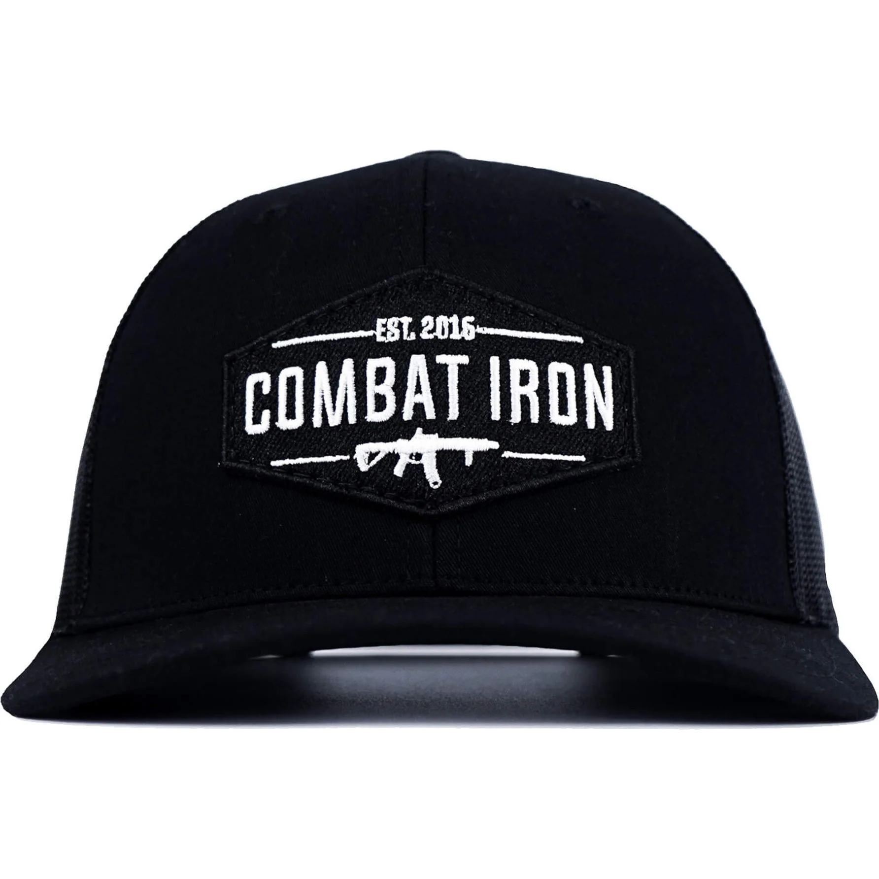 Original AR Black Patch Snapback Hat - Image 4