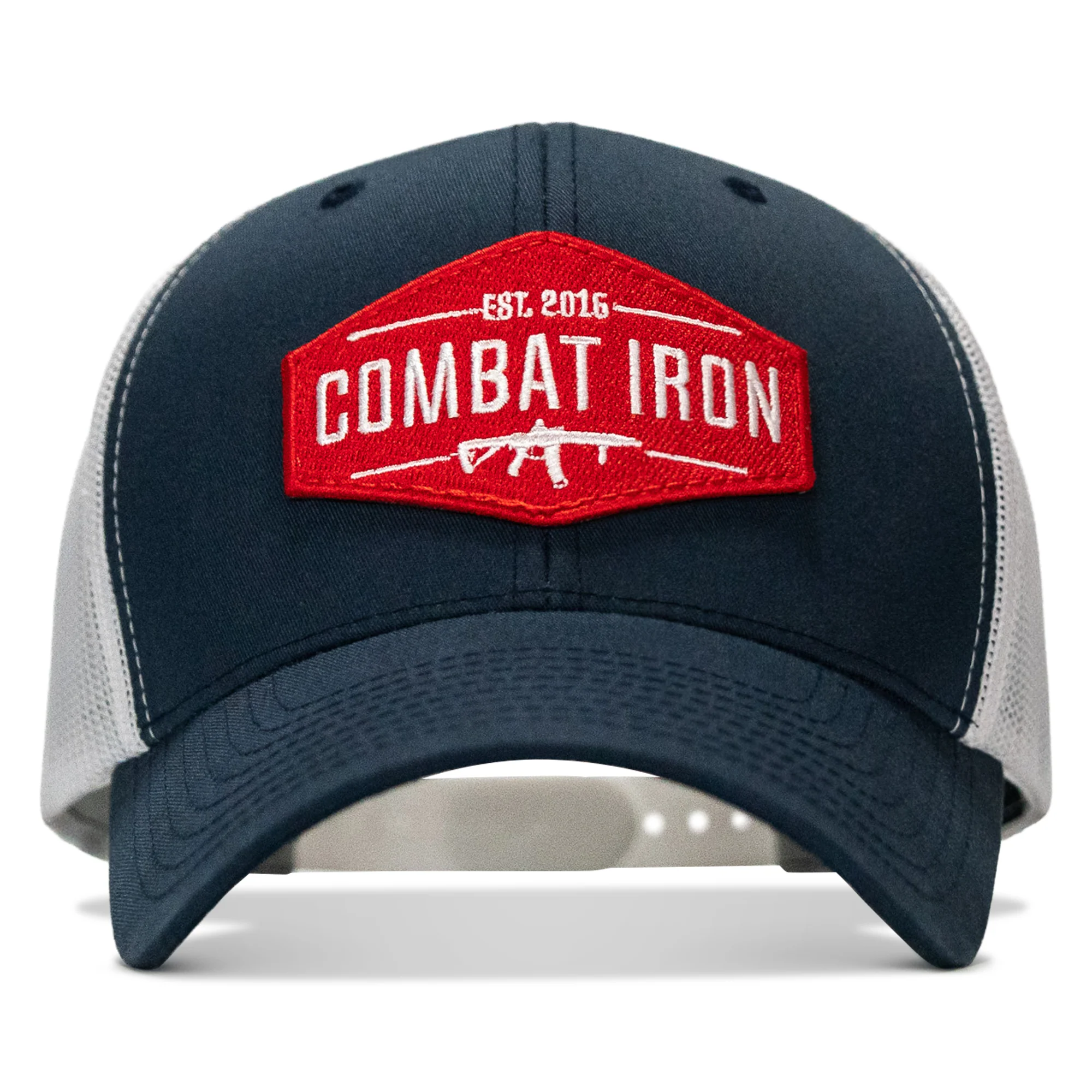 Original AR Red Patch Mid-Profile Mesh Snapback Hat - Image 20