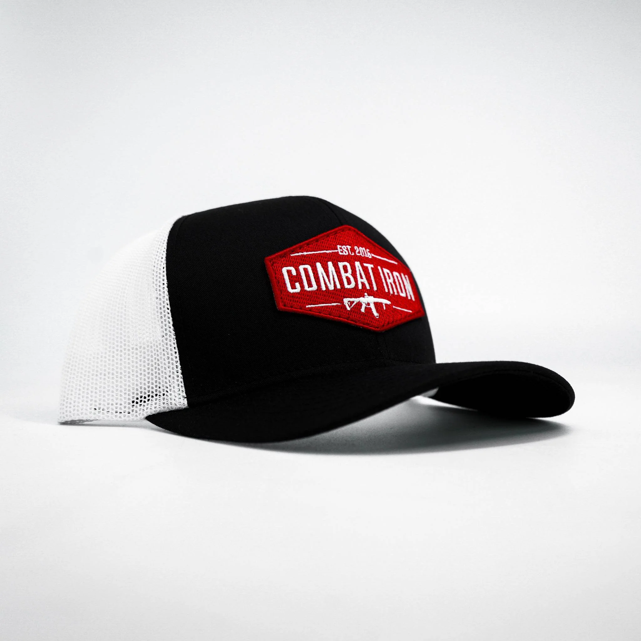 Original AR Red Patch Mid-Profile Mesh Snapback Hat - Image 6