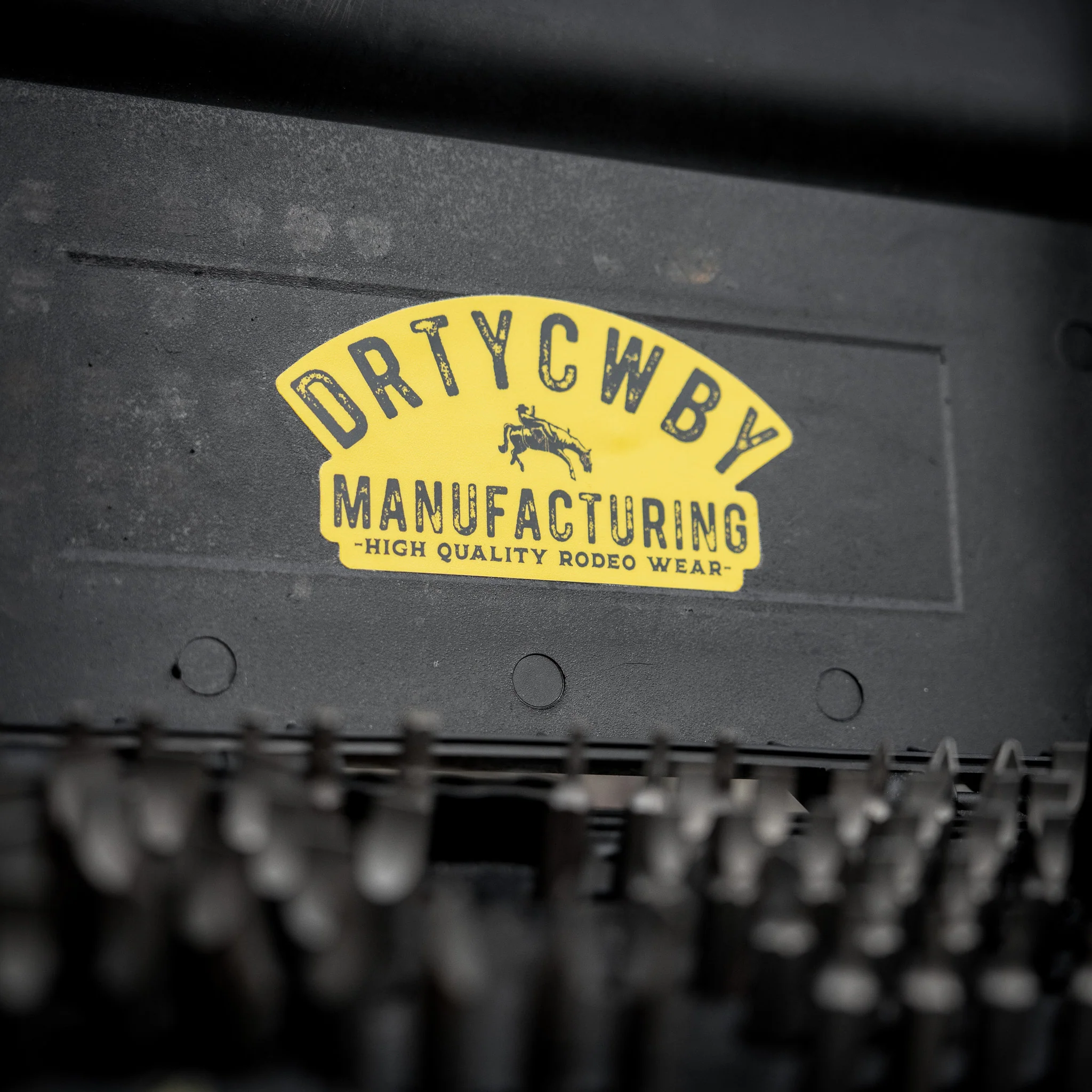 Original DRTYCWBY Manufacturing Decal Sticker - Image 2