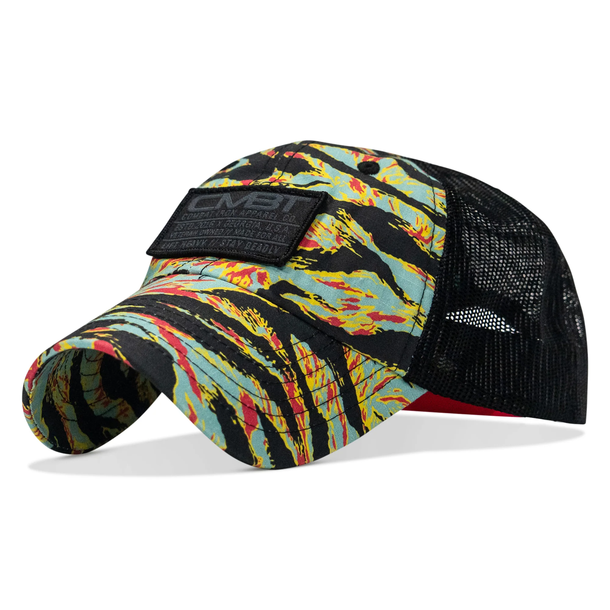 Original Subdued CMBT Patch Tactical Ripstop Mesh Snapback Hat - Image 33