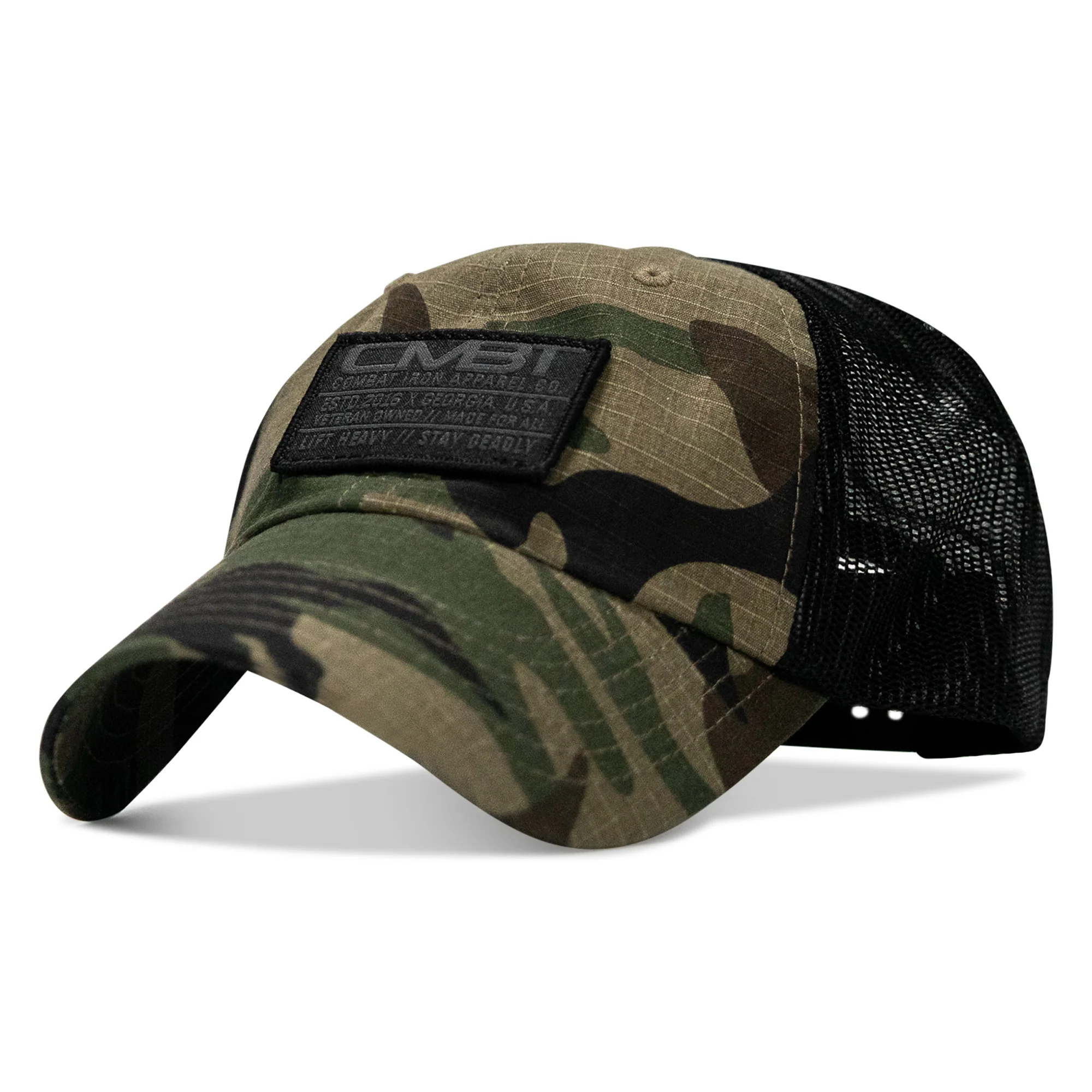 Original Subdued CMBT Patch Tactical Ripstop Mesh Snapback Hat - Image 39
