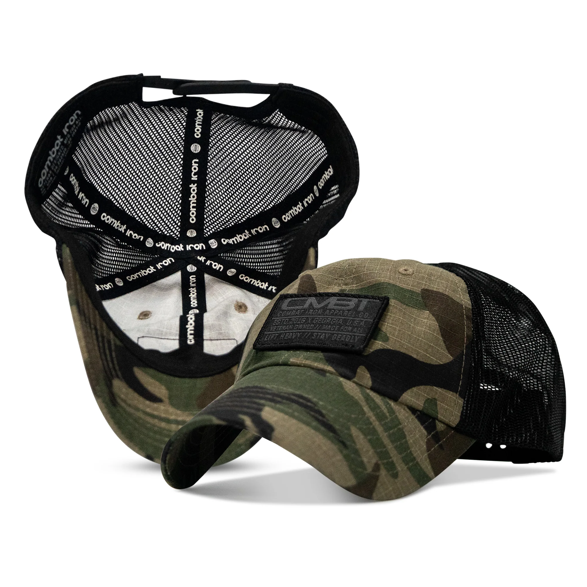 Original Subdued CMBT Patch Tactical Ripstop Mesh Snapback Hat - Image 41