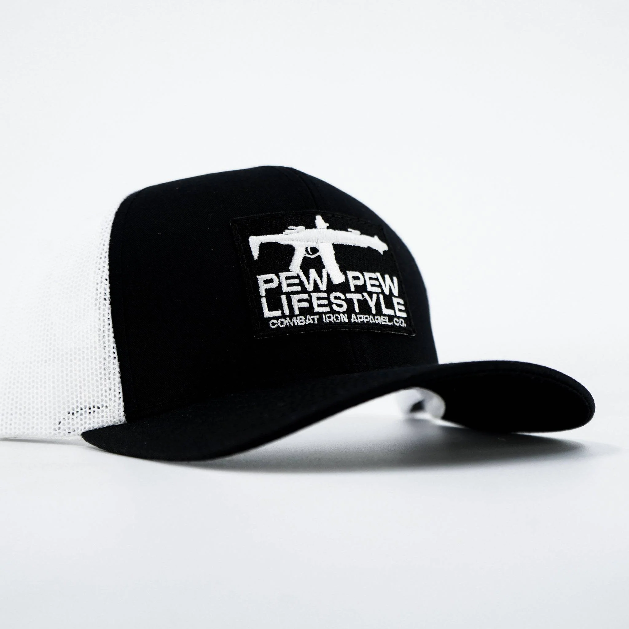 Pew Pew Lifestyle Patch Mid-Profile Snapback Hat - Image 10