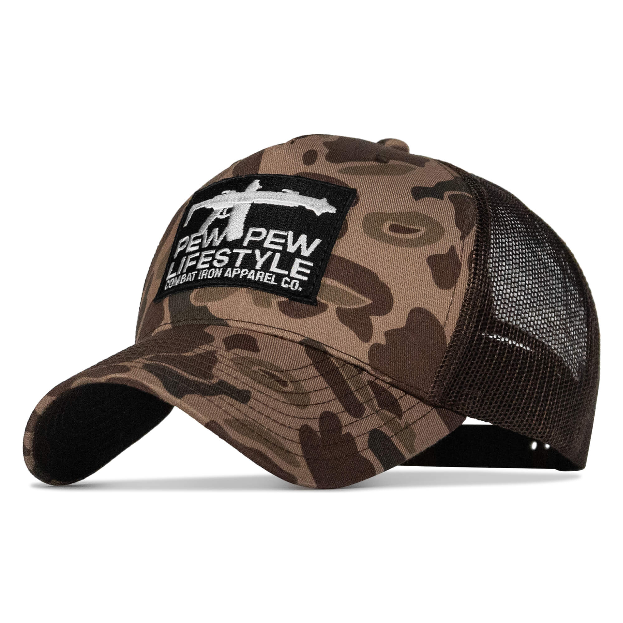 Pew Pew Lifestyle Patch Mid-Profile Snapback Hat - Image 19