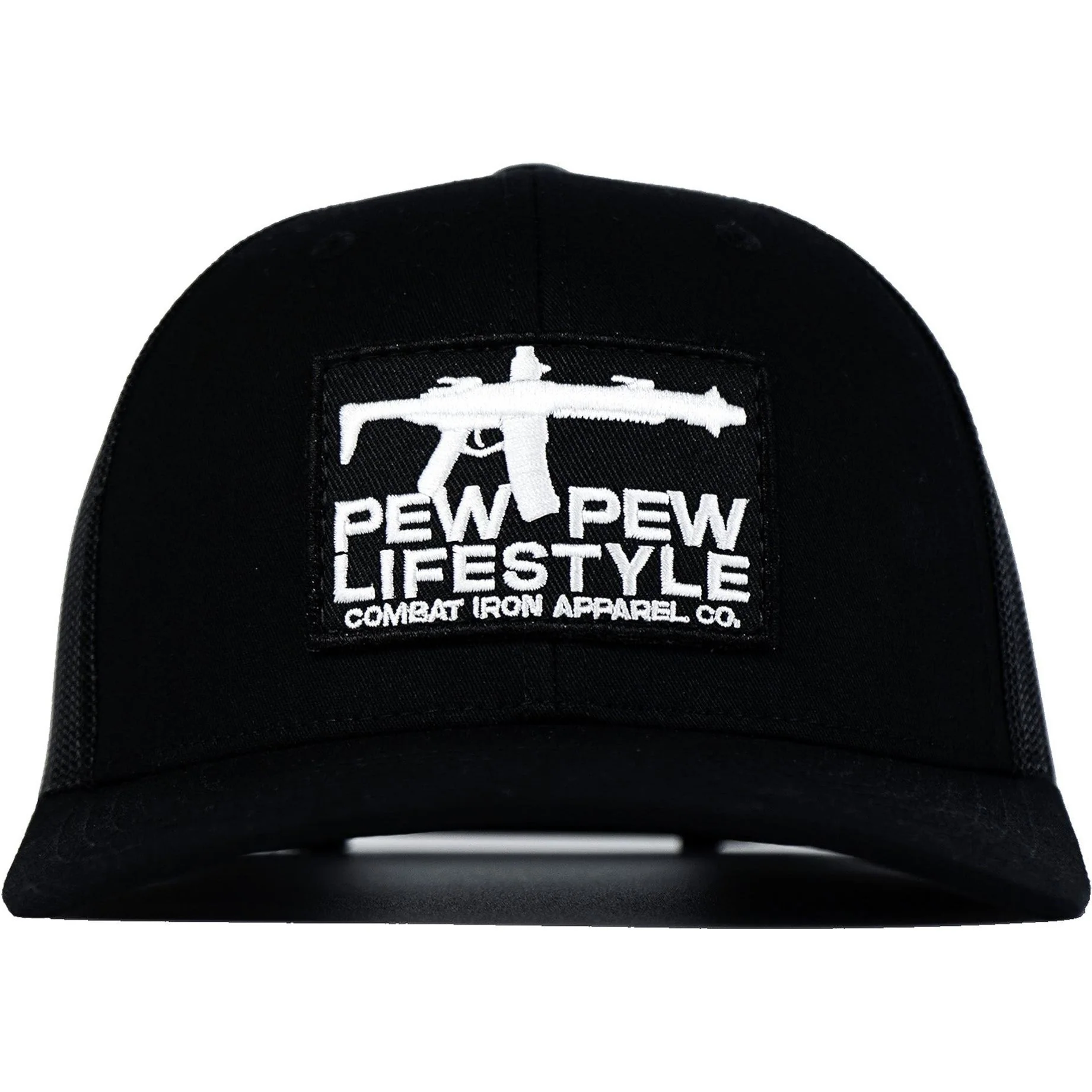 Pew Pew Lifestyle Patch Mid-Profile Snapback Hat - Image 5