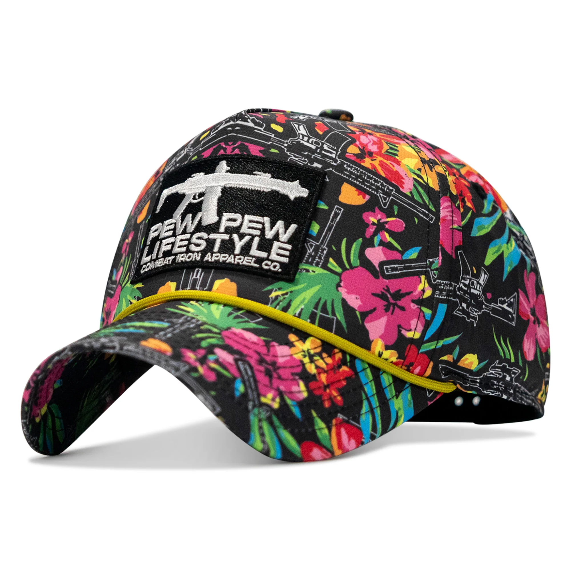 Pew Pew Lifestyle Patch Weekender Snapback Hat - Image 14