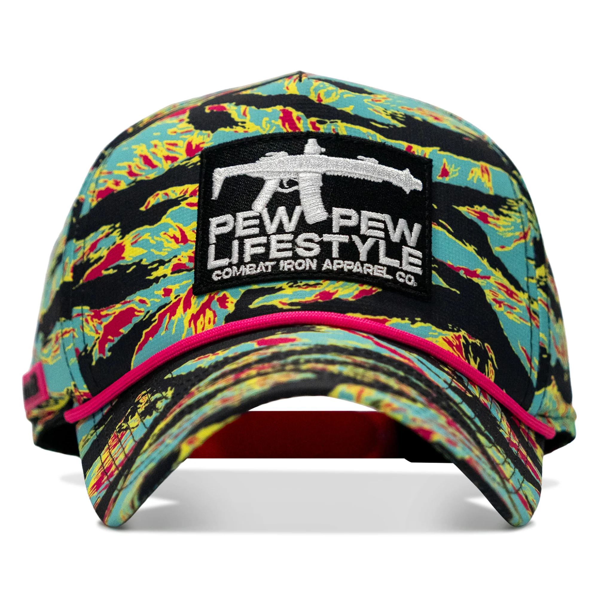 Pew Pew Lifestyle Patch Weekender Snapback Hat - Image 18