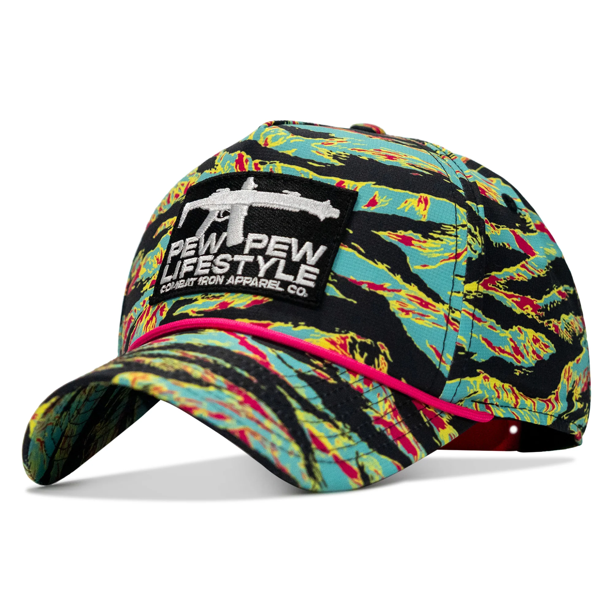 Pew Pew Lifestyle Patch Weekender Snapback Hat - Image 19