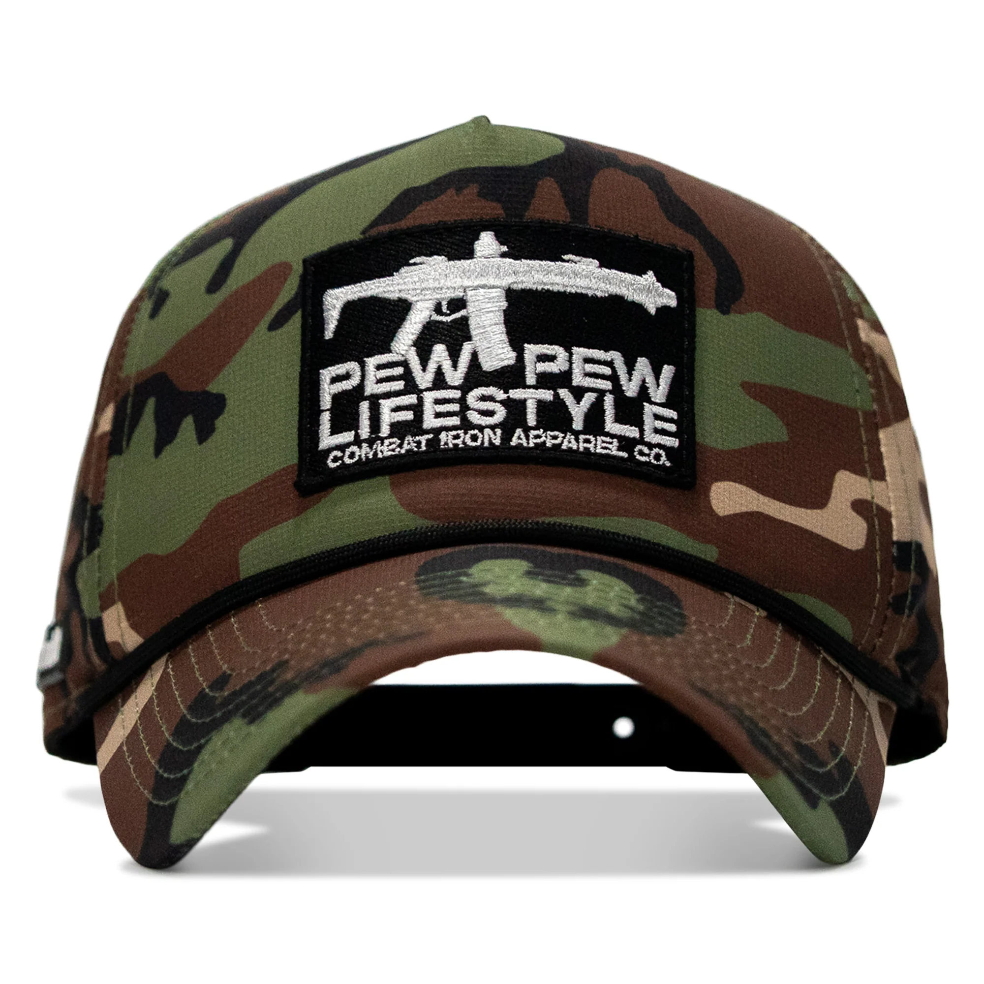 Pew Pew Lifestyle Patch Weekender Snapback Hat - Image 24