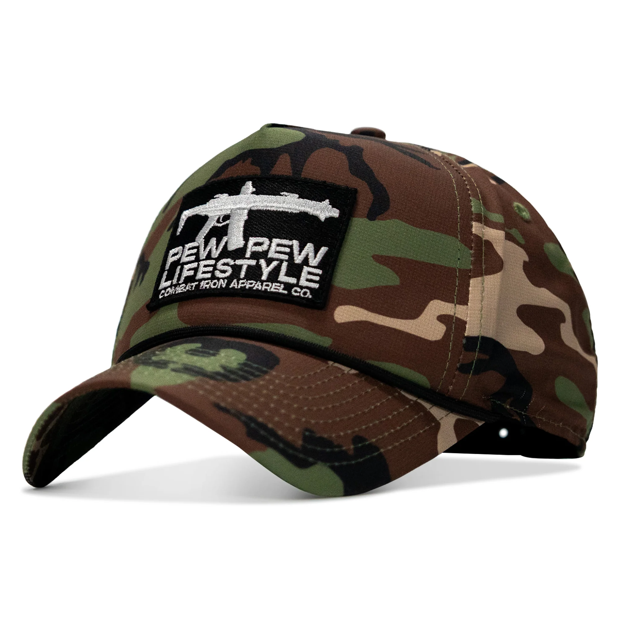Pew Pew Lifestyle Patch Weekender Snapback Hat - Image 25