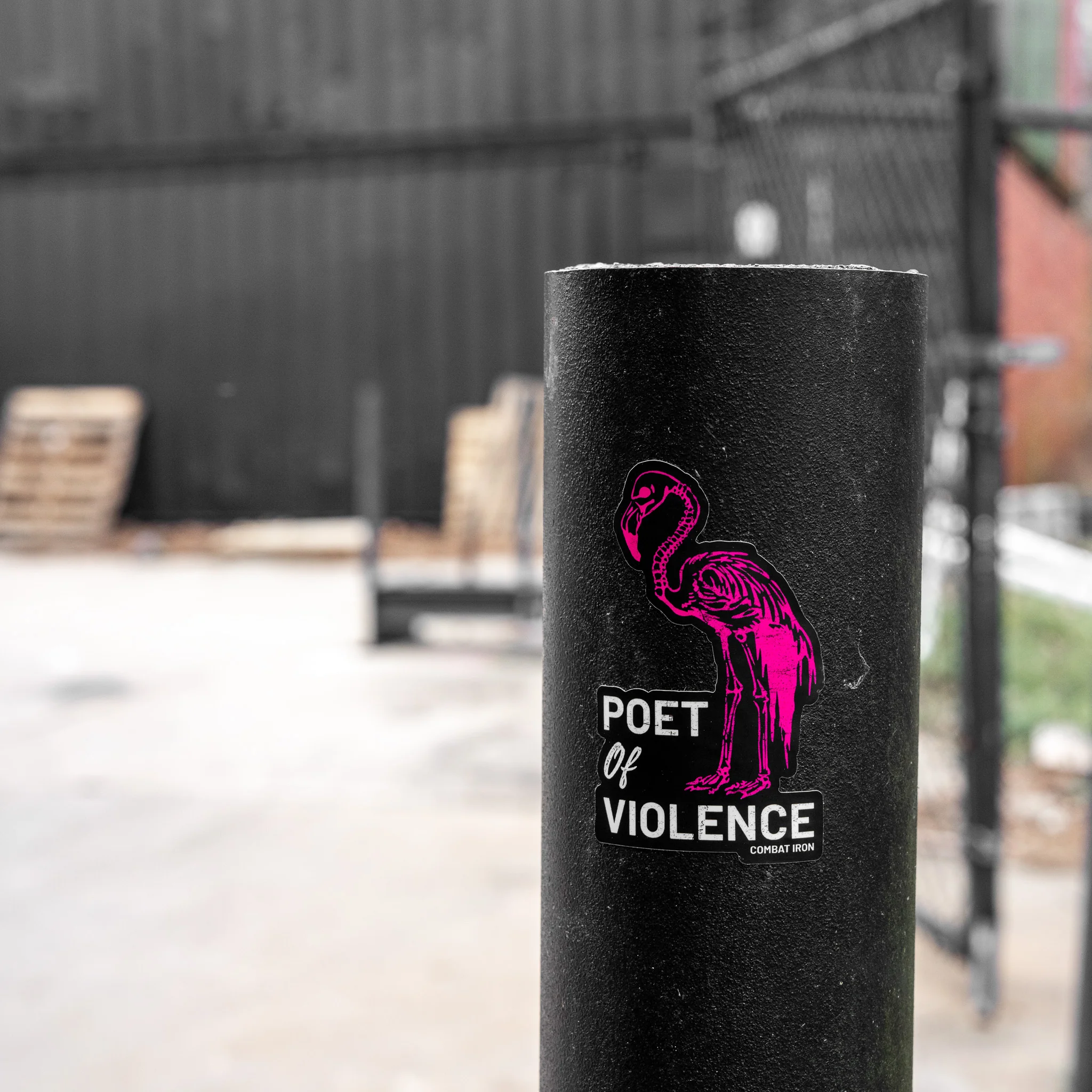 Poet Of Violence Decal - Image 3