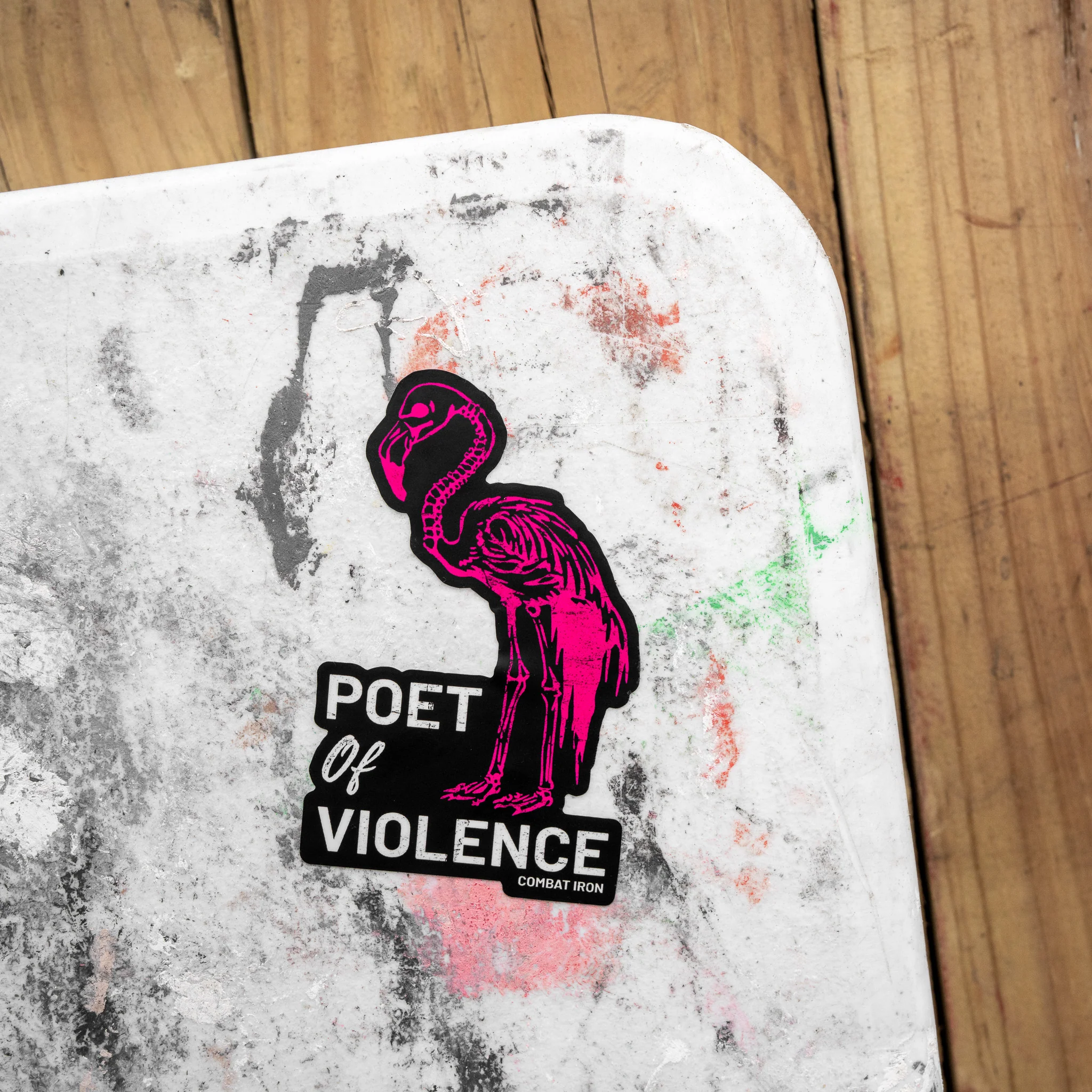 Poet Of Violence Decal - Image 4