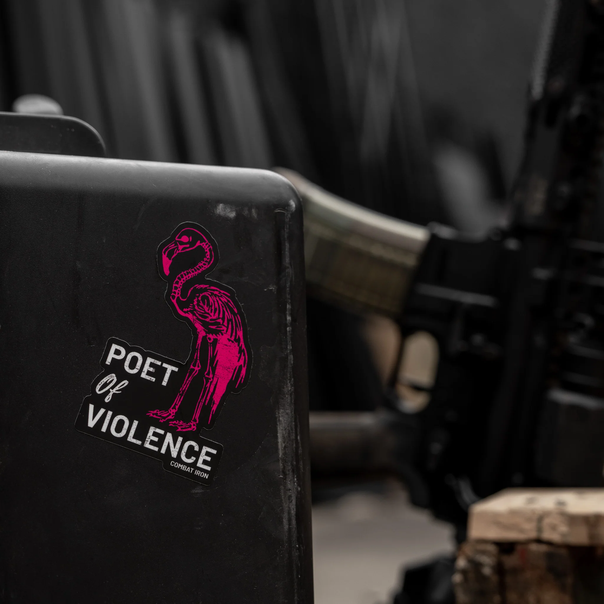 Poet Of Violence Decal - Image 8