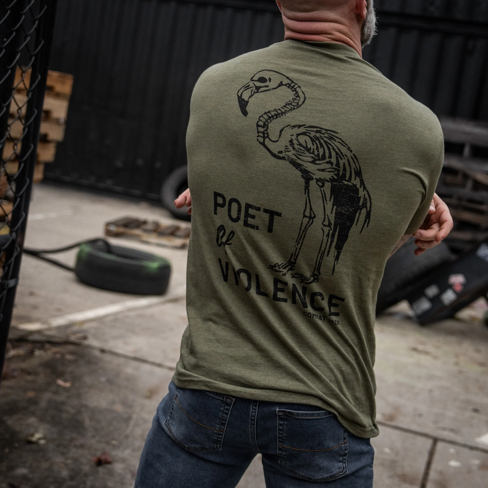 Poet Of Violence Men's T-Shirt - Image 16
