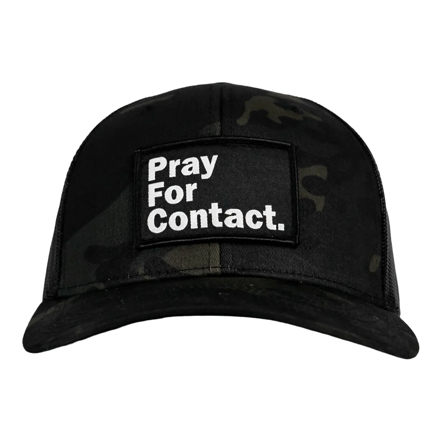PRAY FOR CONTACT Patch Snapback HAT - Image 6