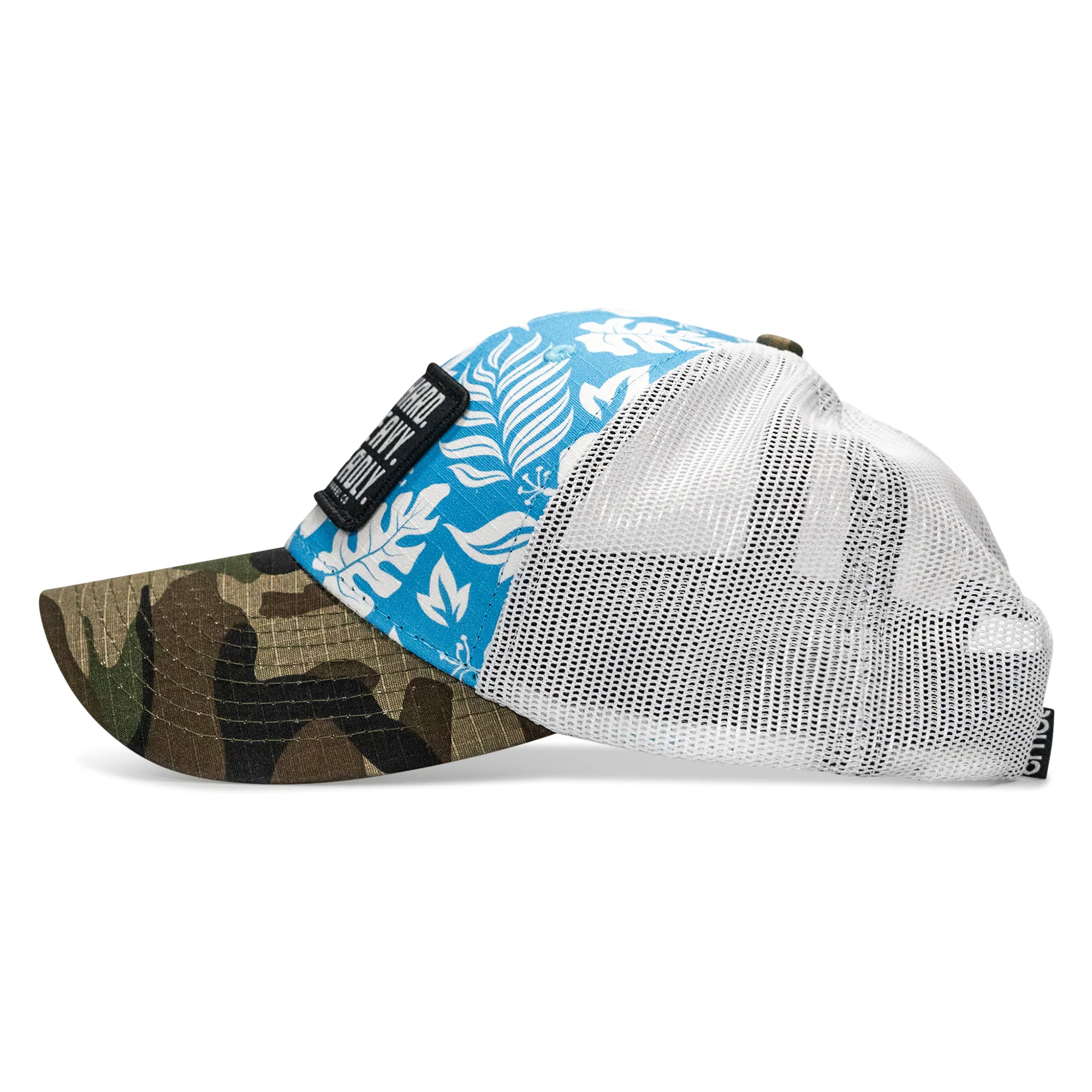 Pray Hard. Lift Heavy. Stay Deadly. Patch Original Ripstop Snapback Hat - Image 12