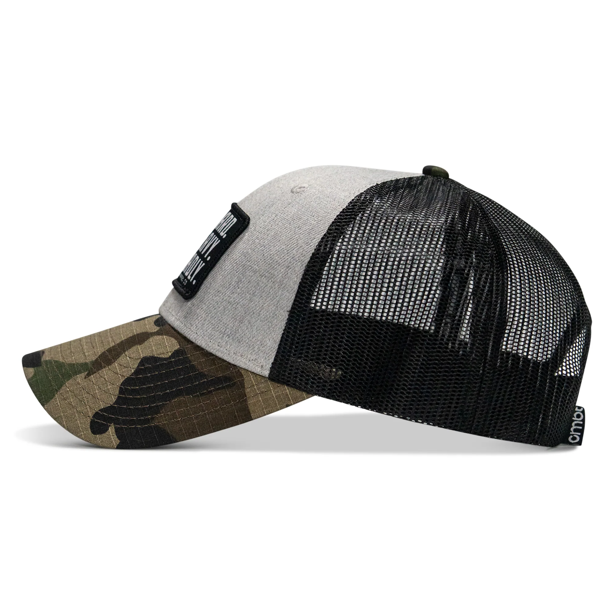 Pray Hard. Lift Heavy. Stay Deadly. Patch Original Ripstop Snapback Hat - Image 25