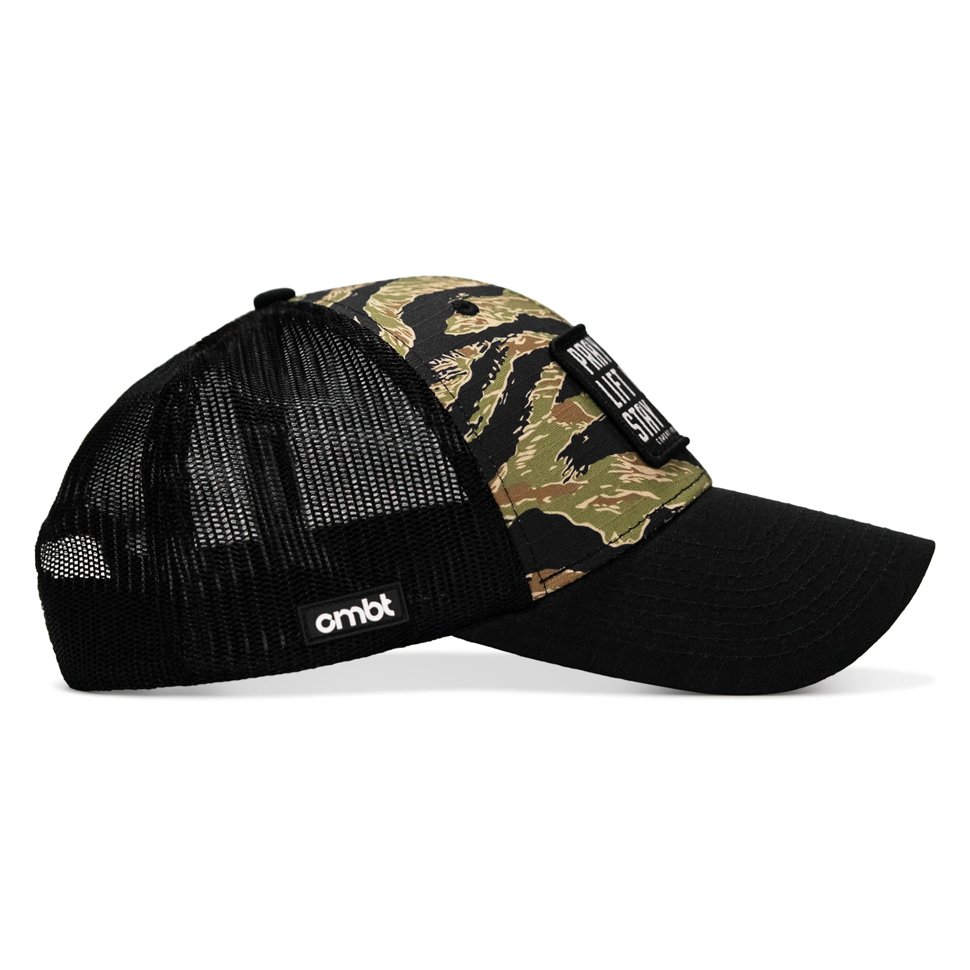 Pray Hard. Lift Heavy. Stay Deadly. Patch Original Ripstop Snapback Hat - Image 6