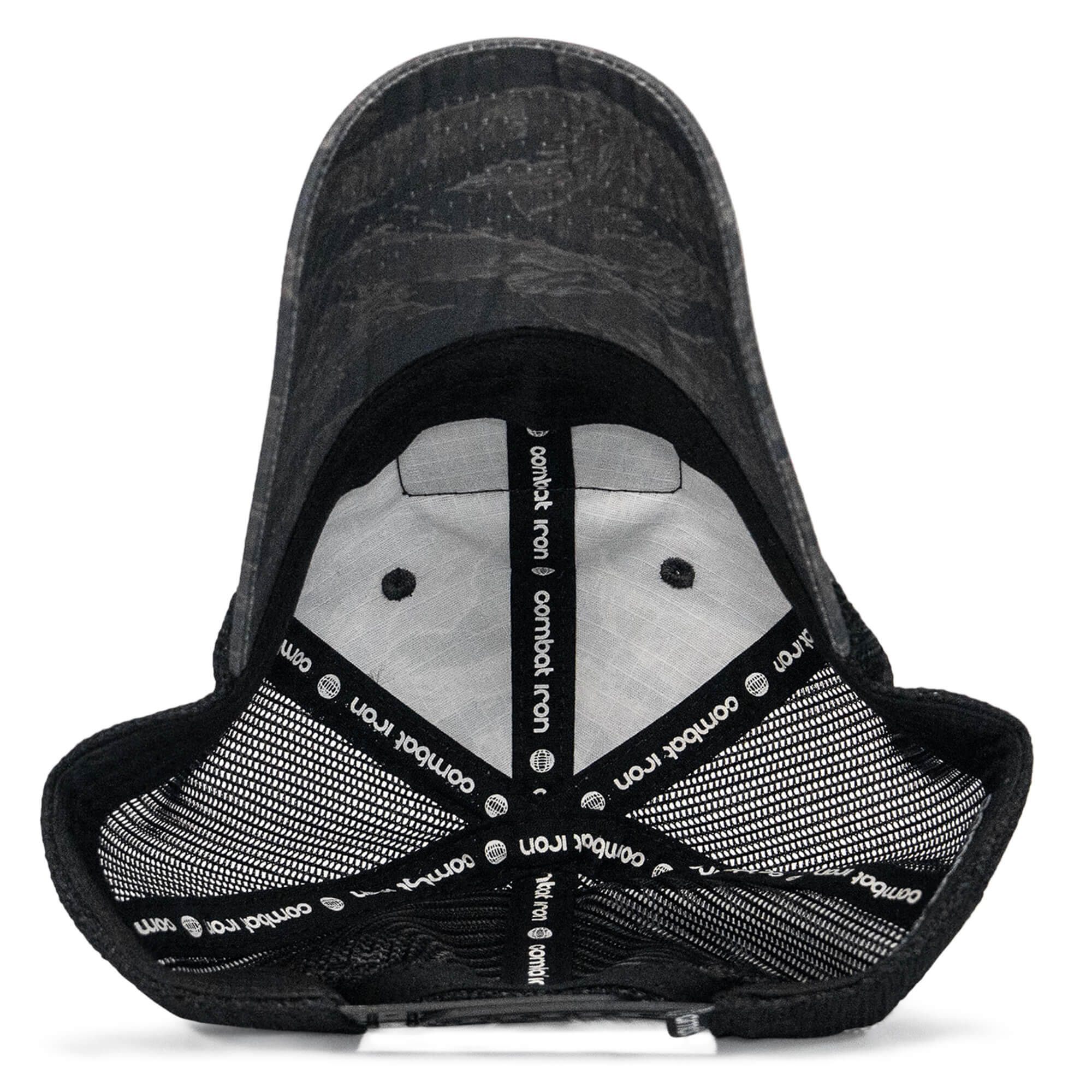 Pray Hard. Lift Heavy. Stay Deadly. Patch Tactical Ripstop Mesh Snapback Hat - Image 17