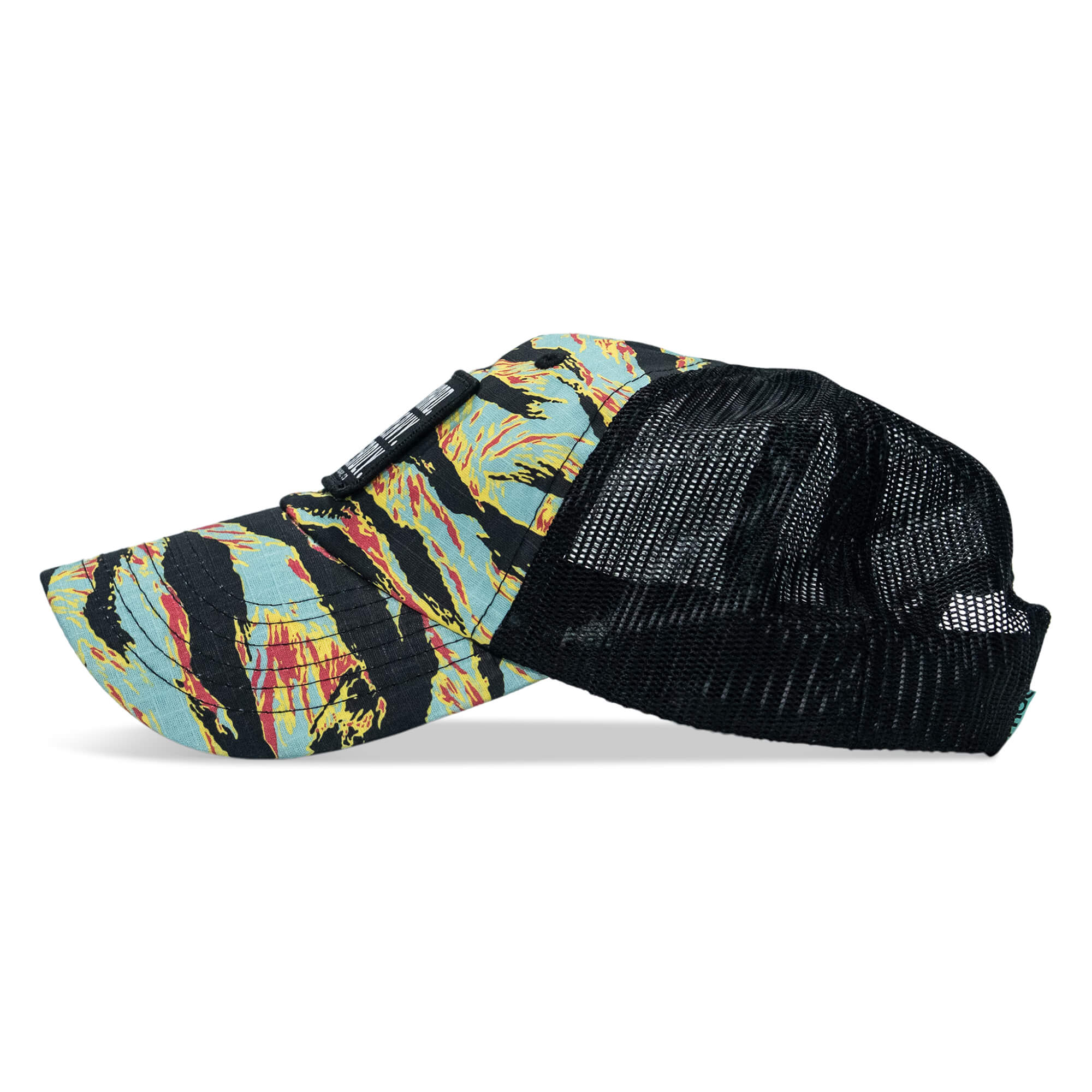 Pray Hard. Lift Heavy. Stay Deadly. Patch Tactical Ripstop Mesh Snapback Hat - Image 27