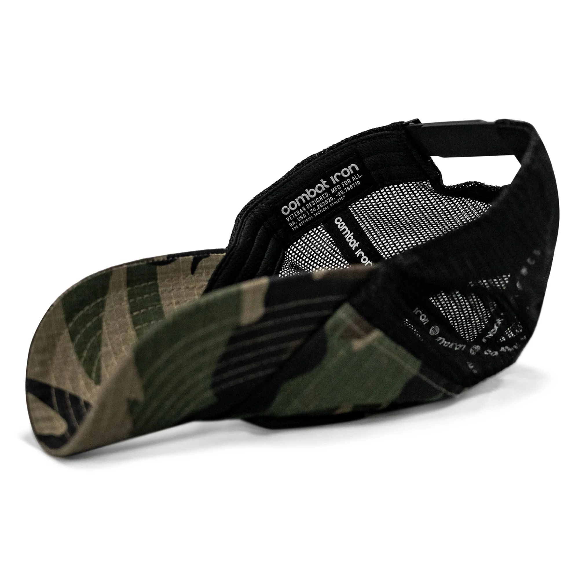 Pray Hard. Lift Heavy. Stay Deadly. Patch Tactical Ripstop Mesh Snapback Hat - Image 34