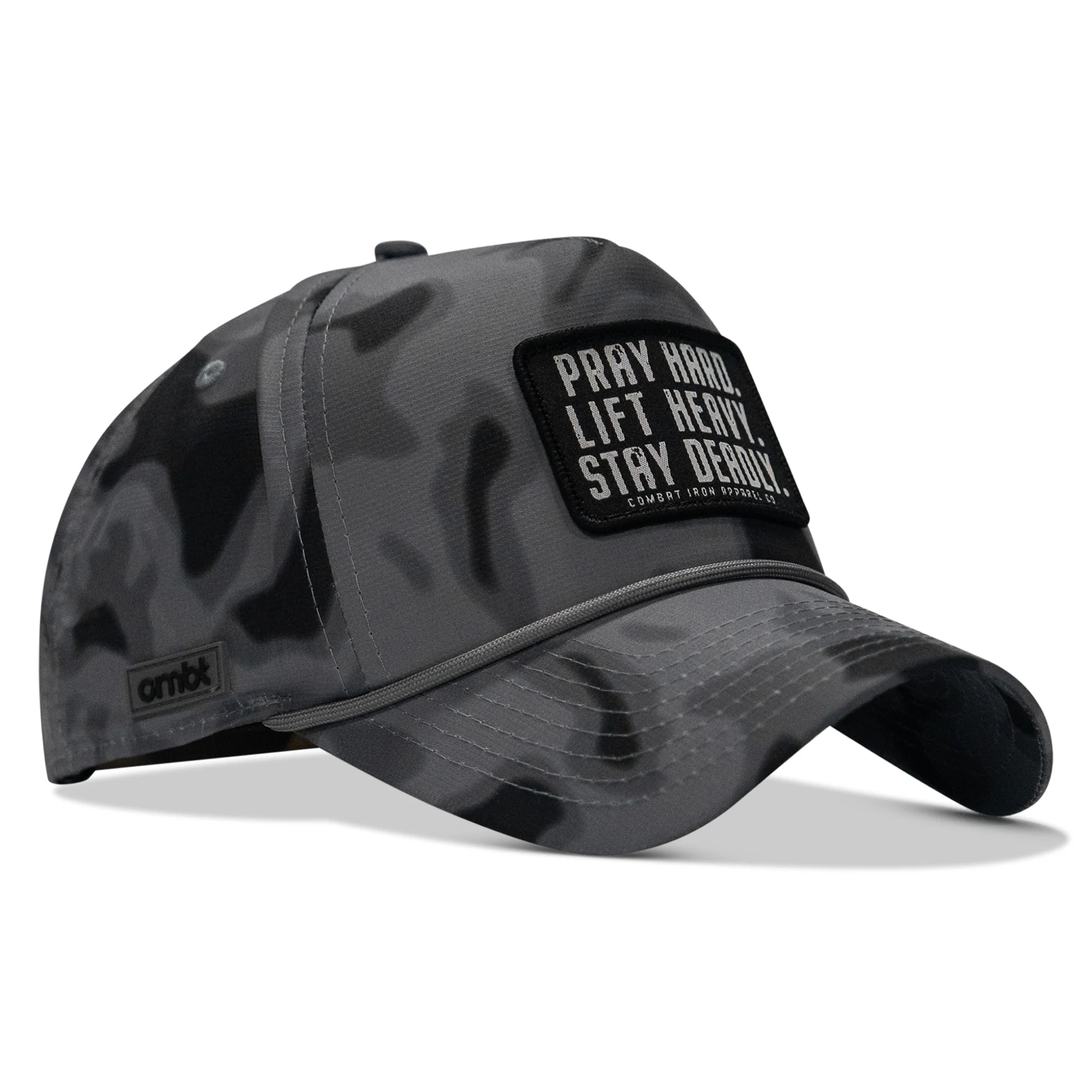 Pray Hard. Lift Heavy. Stay Deadly. Patch Waterproof Weekender Snapback - Image 11