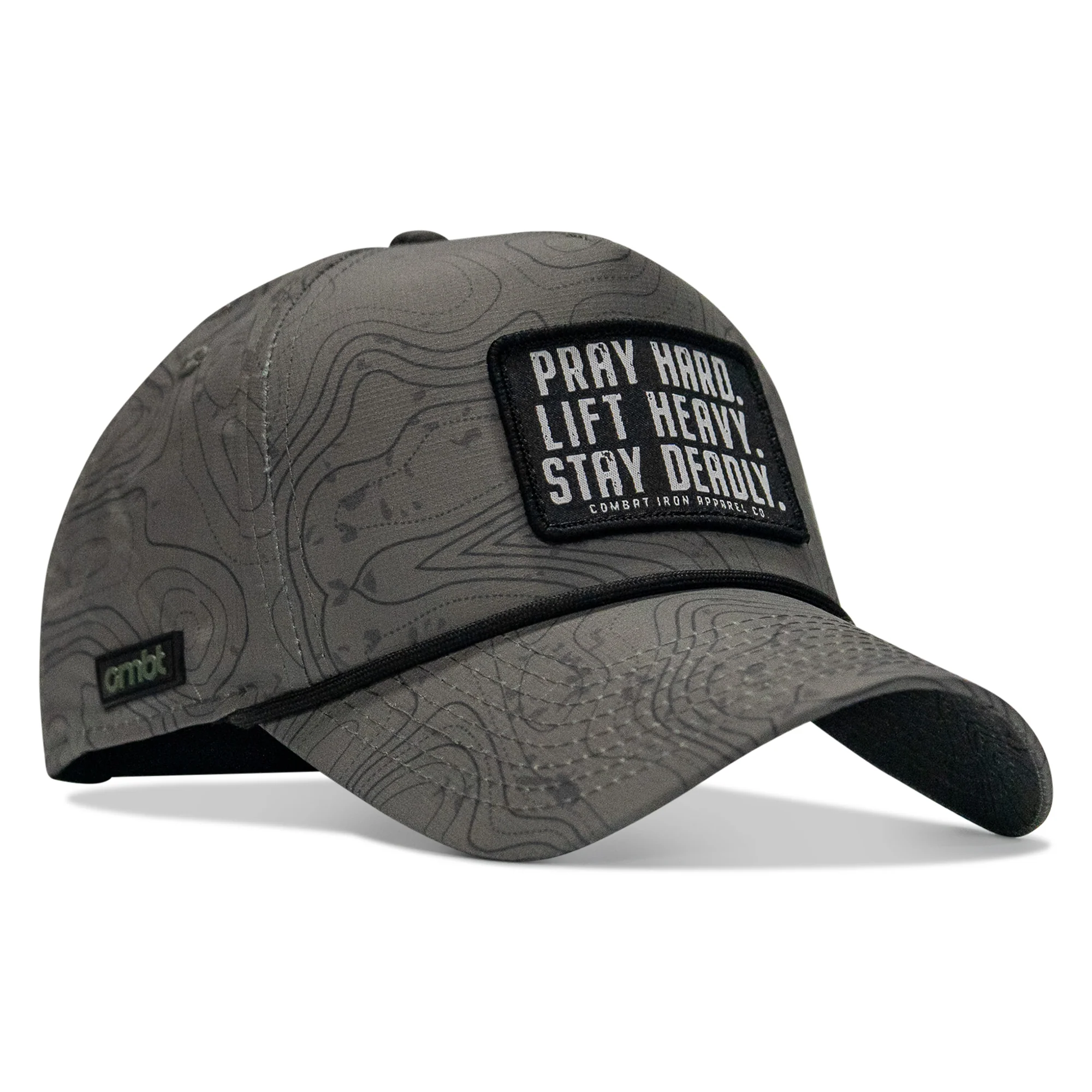 Pray Hard. Lift Heavy. Stay Deadly. Patch Waterproof Weekender Snapback - Image 22