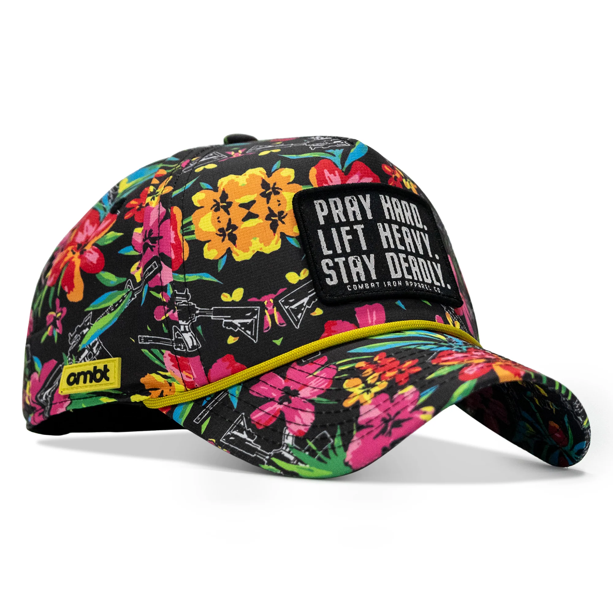Pray Hard. Lift Heavy. Stay Deadly. Patch Waterproof Weekender Snapback - Image 28