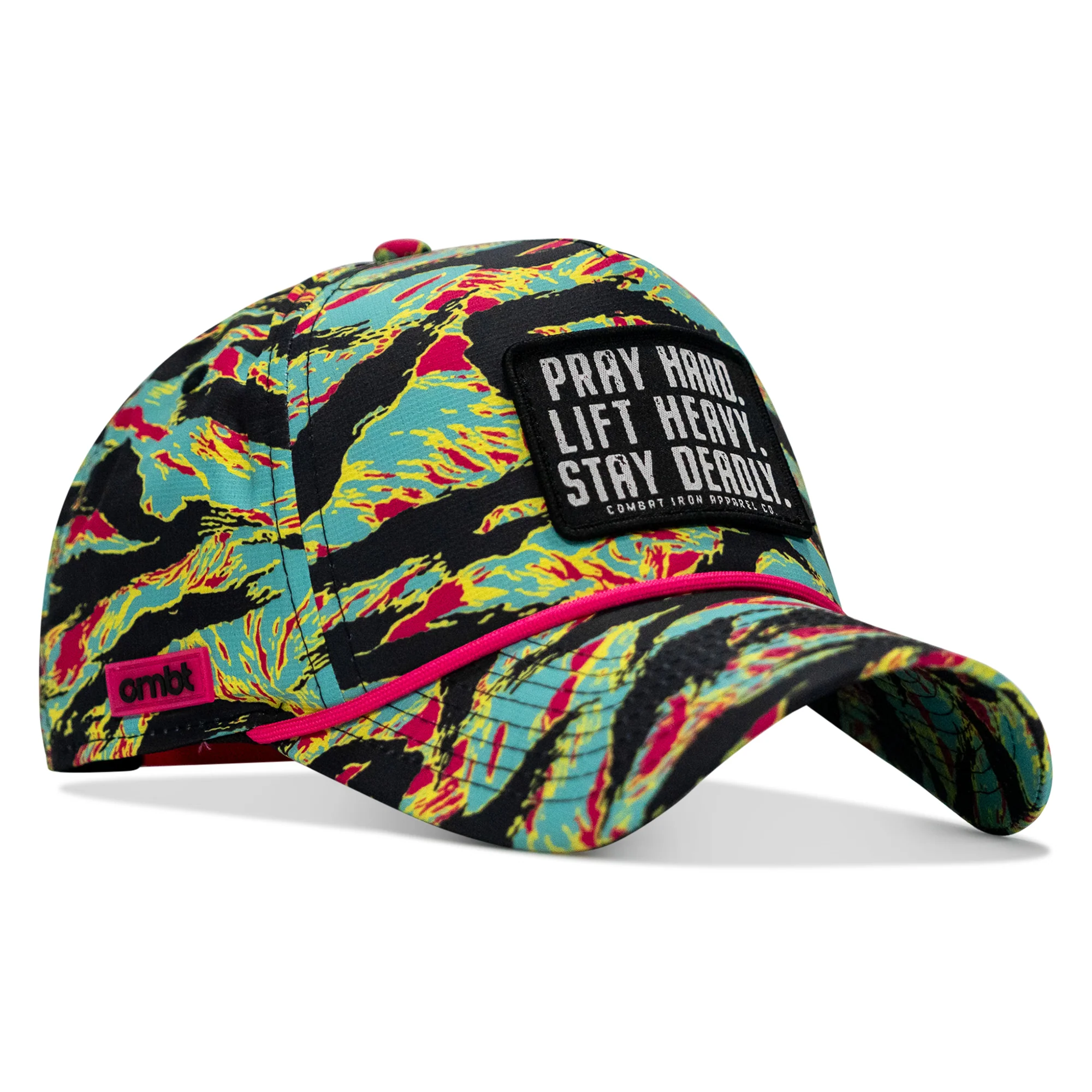 Pray Hard. Lift Heavy. Stay Deadly. Patch Waterproof Weekender Snapback - Image 33