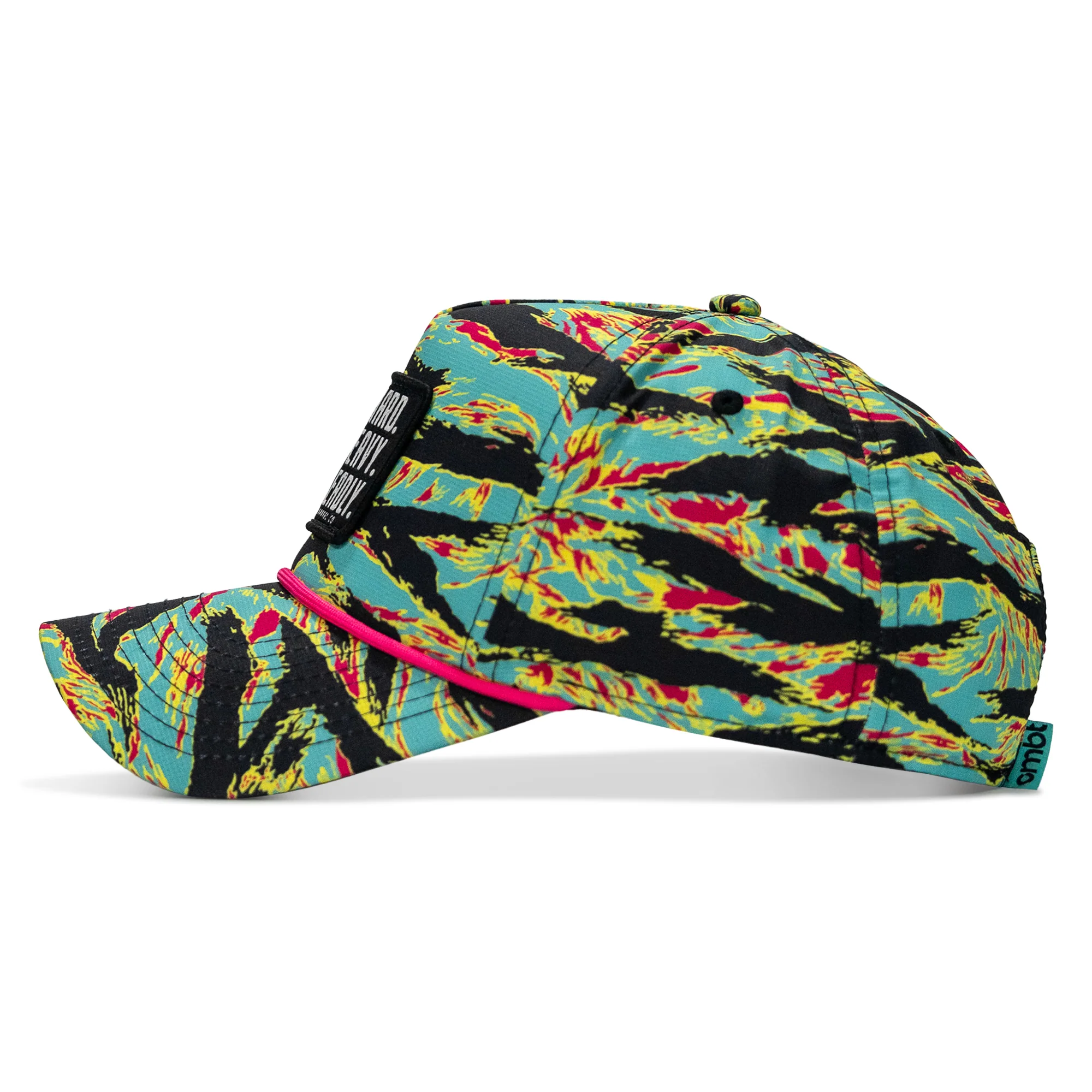Pray Hard. Lift Heavy. Stay Deadly. Patch Waterproof Weekender Snapback - Image 34