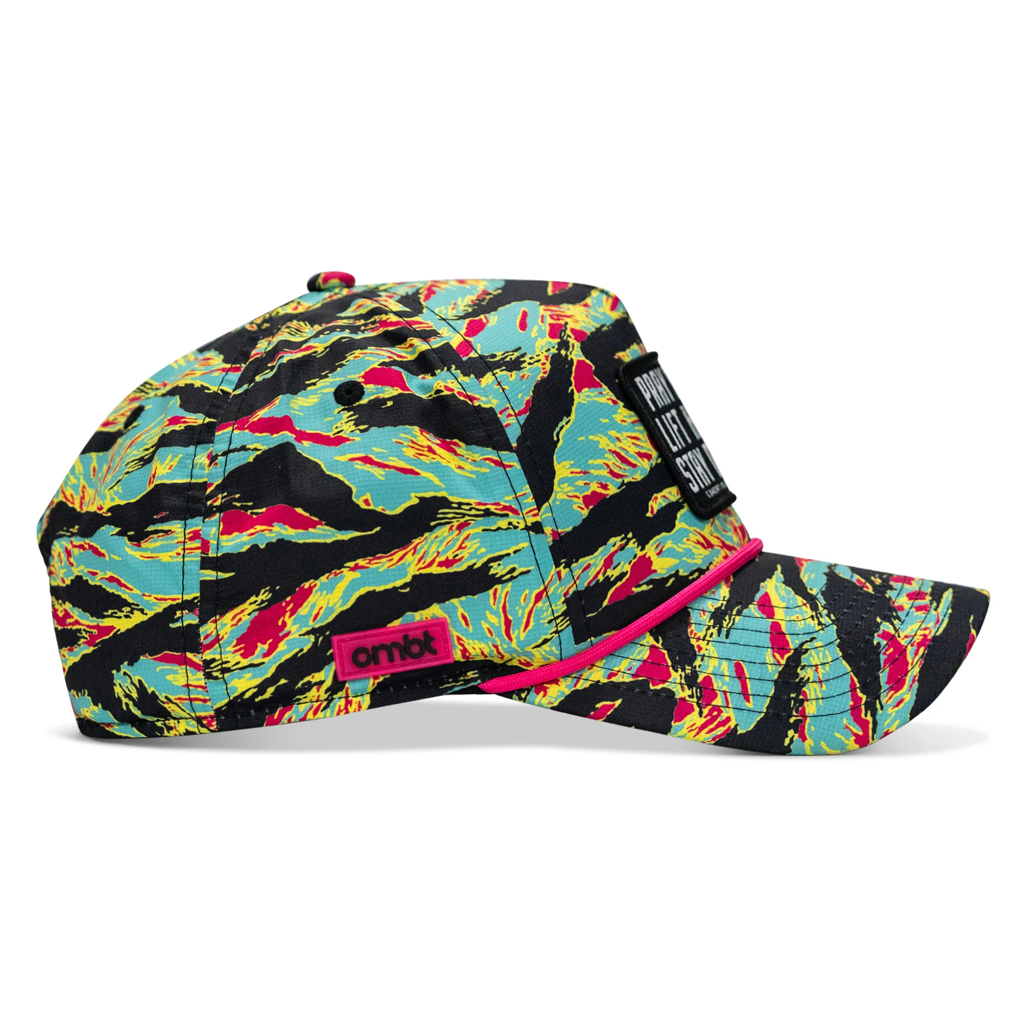 Pray Hard. Lift Heavy. Stay Deadly. Patch Waterproof Weekender Snapback - Image 35