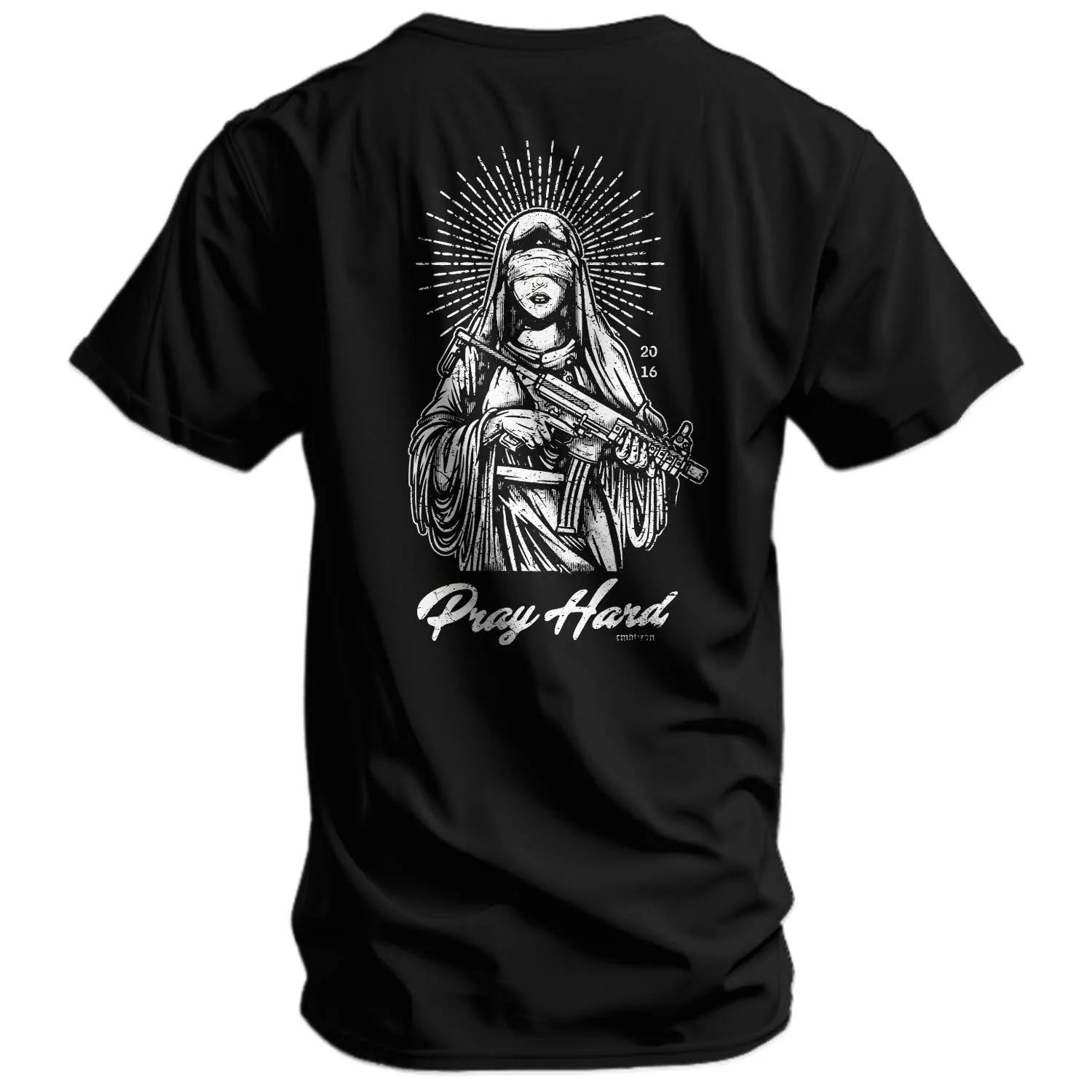 Pray Hard Men's T-Shirt
