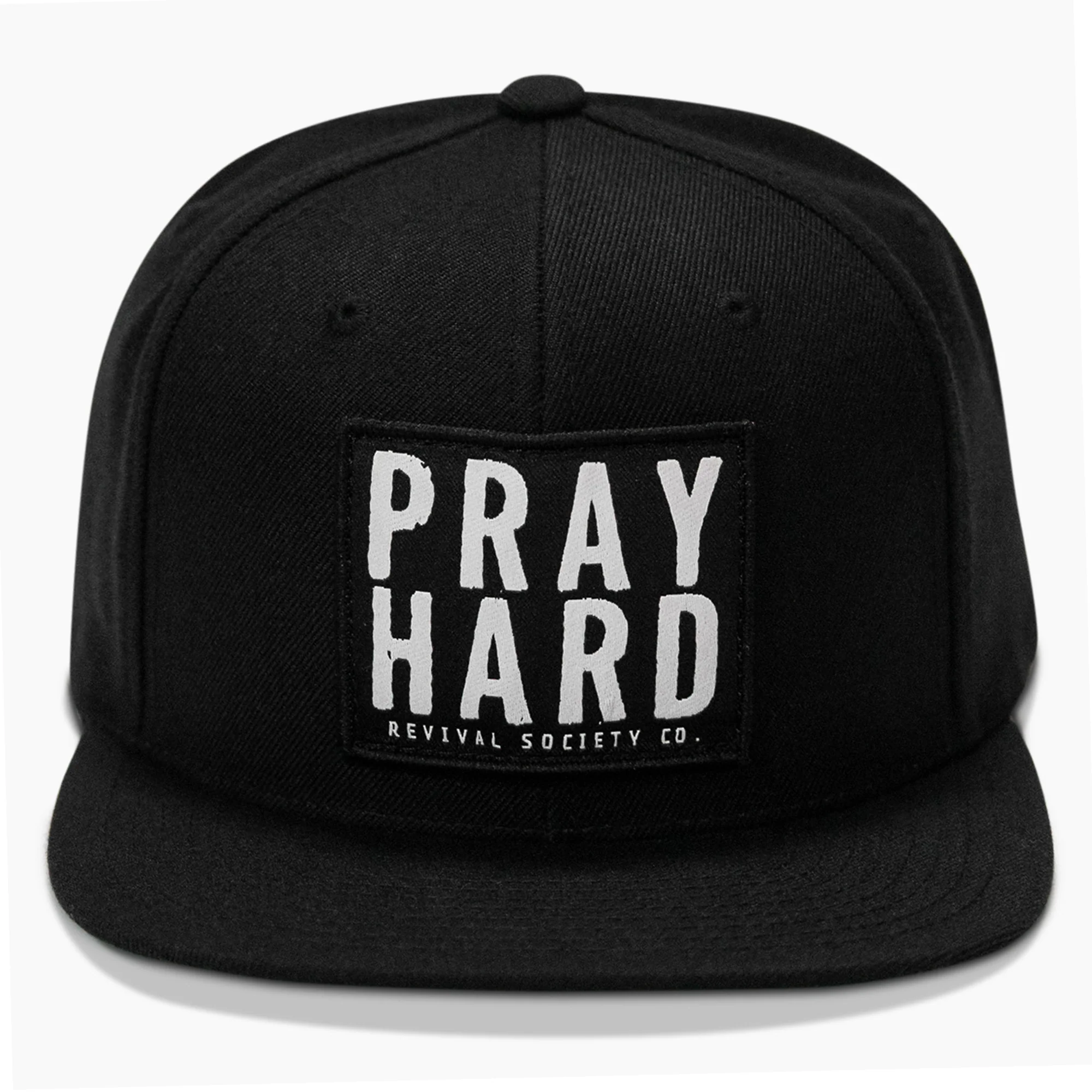 Pray Hard Patch Flatbill Hat - Image 56