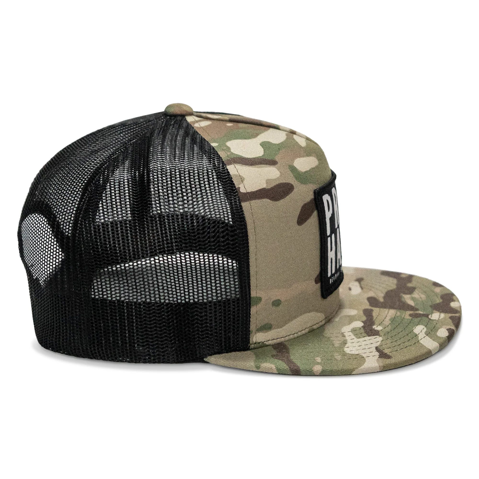Pray Hard Patch Flatbill Hat - Image 9