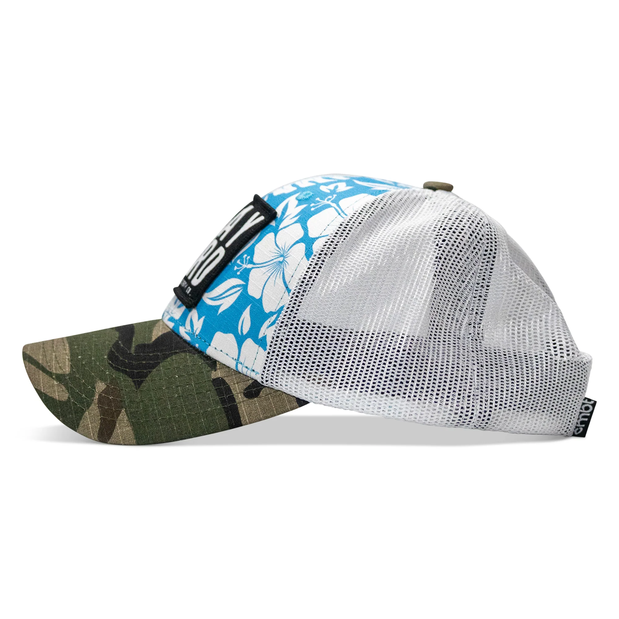 Pray Hard Patch Original Ripstop Snapback Hat - Image 33