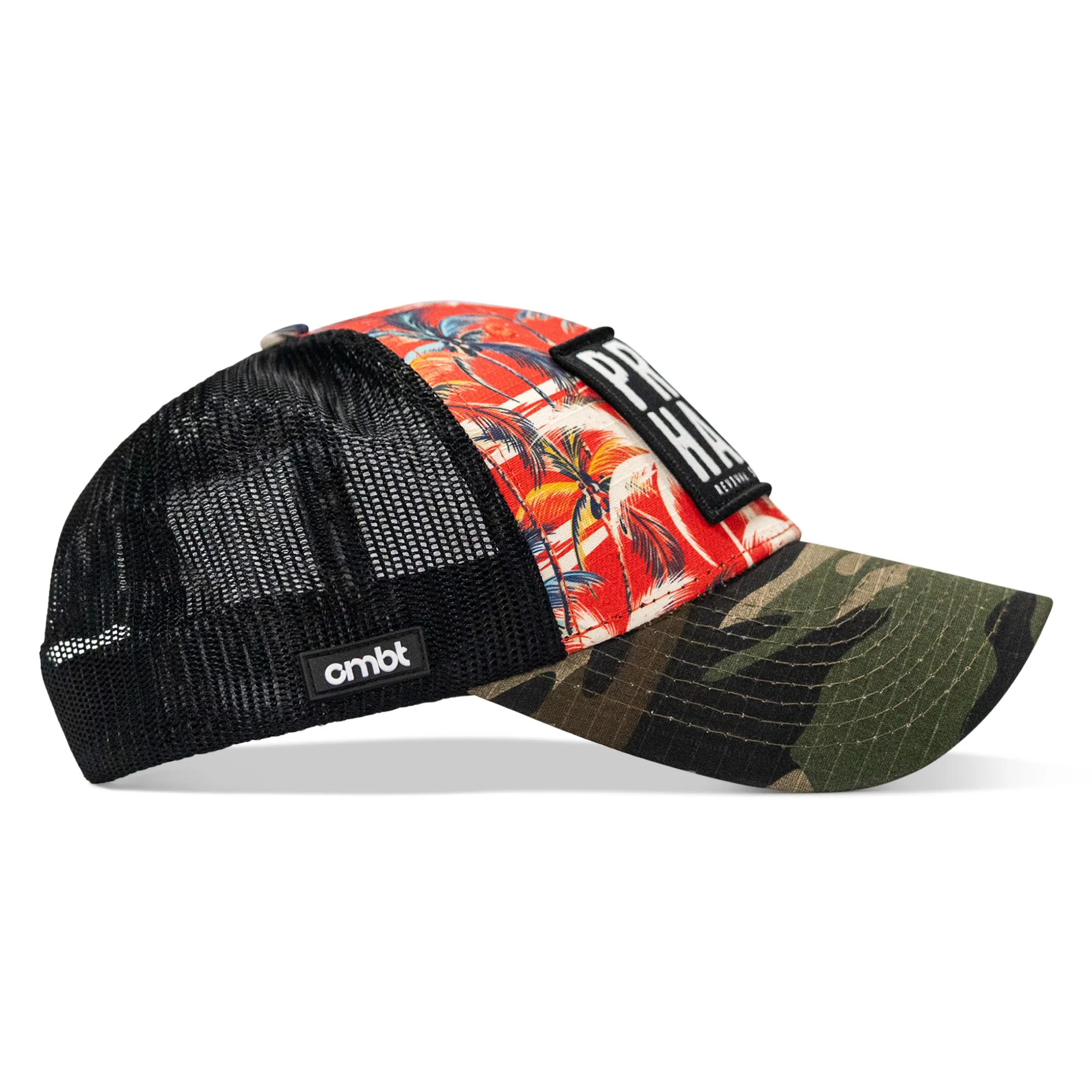 Pray Hard Patch Original Ripstop Snapback Hat - Image 41
