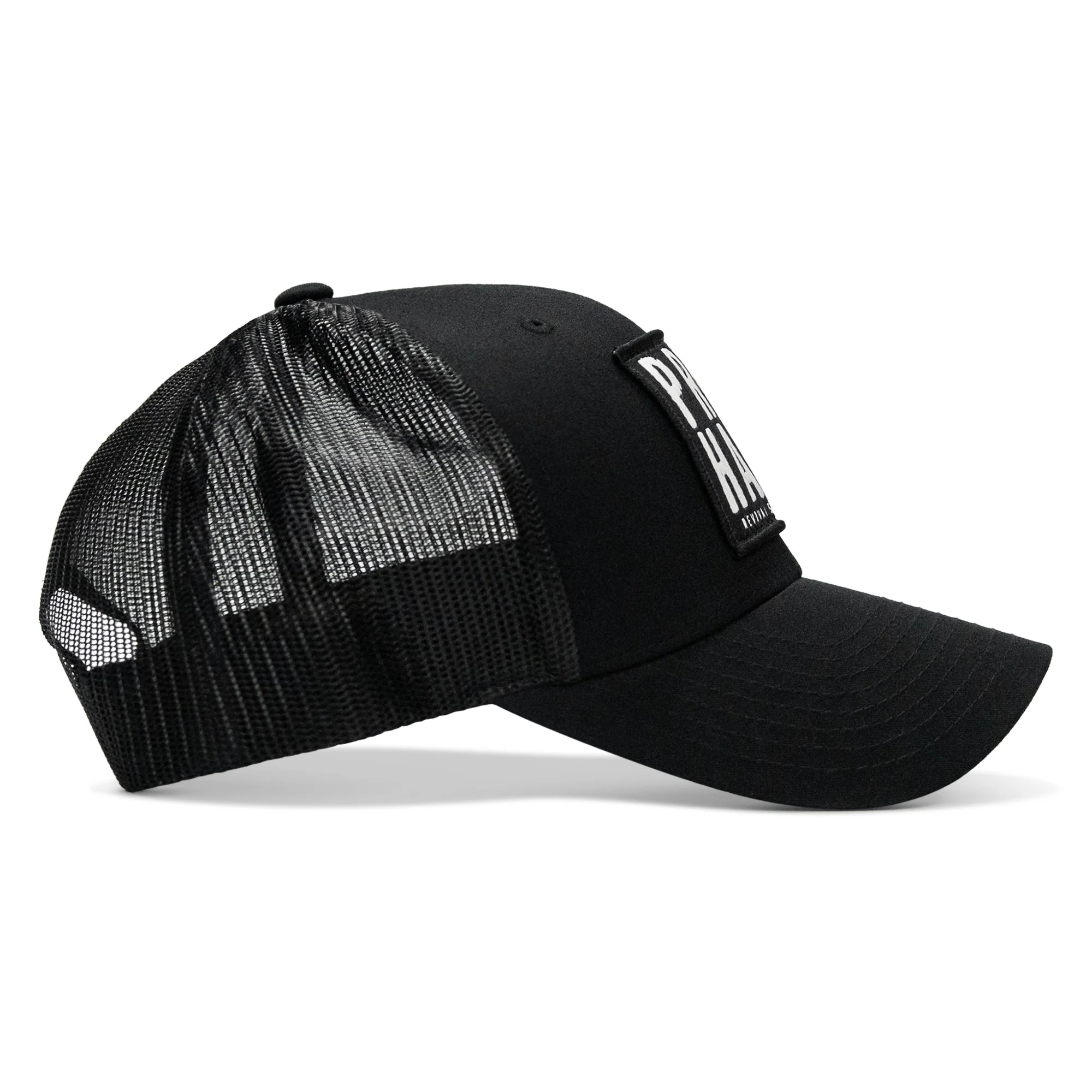 Pray Hard Patch Snapback Hat - Image 5